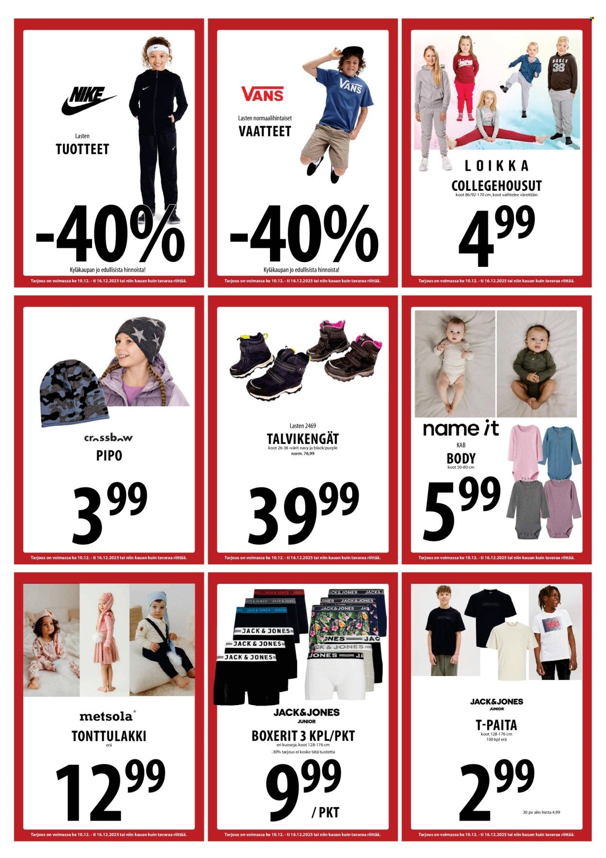 TUURI tarjoukset - Alkaen KE 10.12.2025