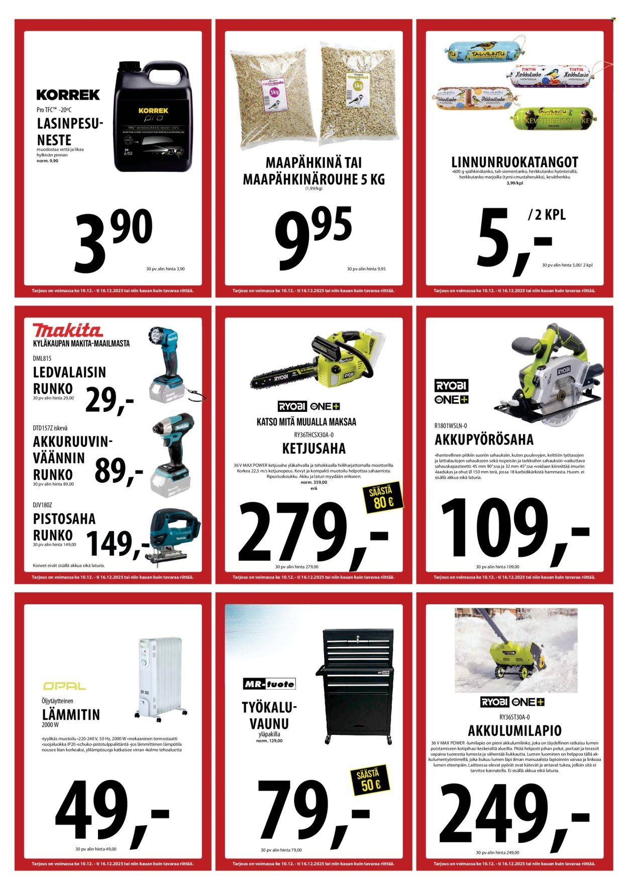 TUURI tarjoukset - Alkaen KE 10.12.2025