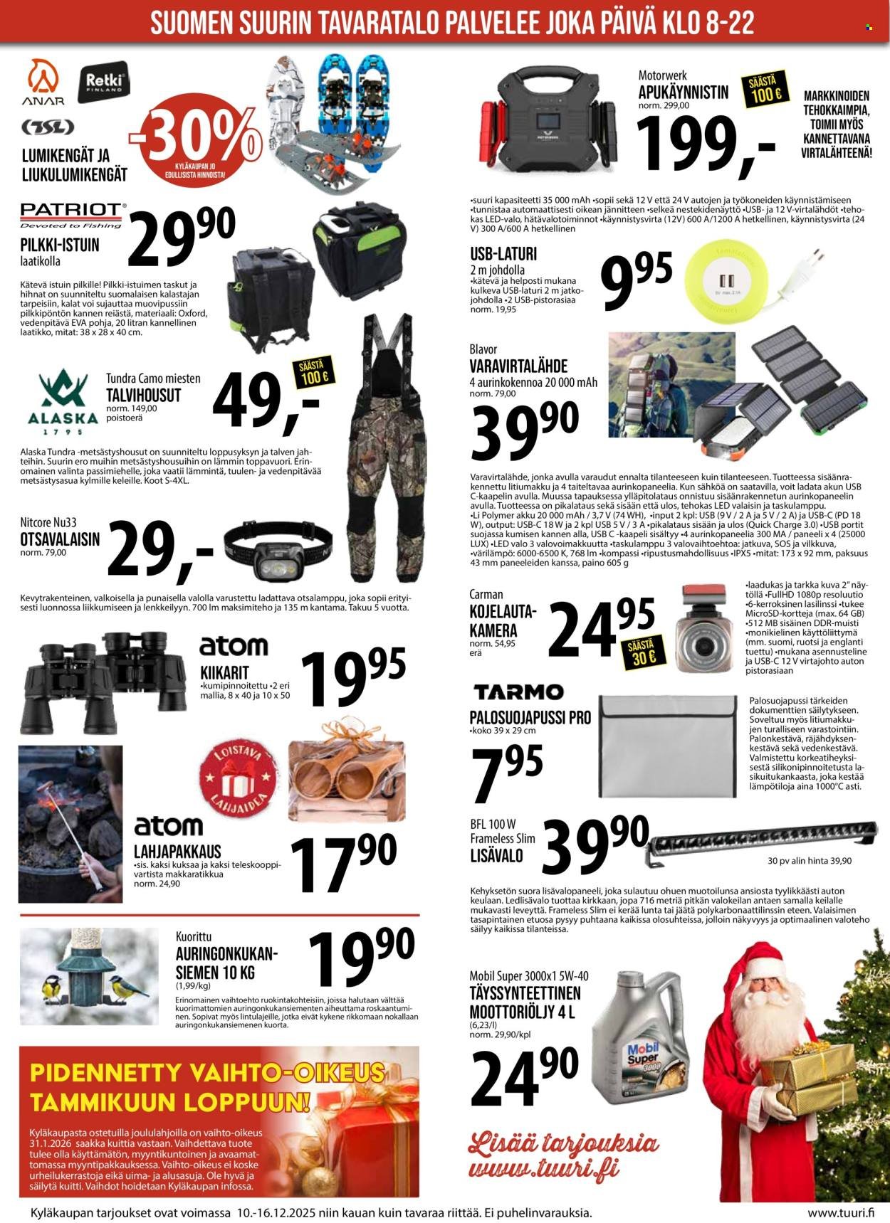 TUURI tarjoukset - Alkaen KE 10.12.2025
