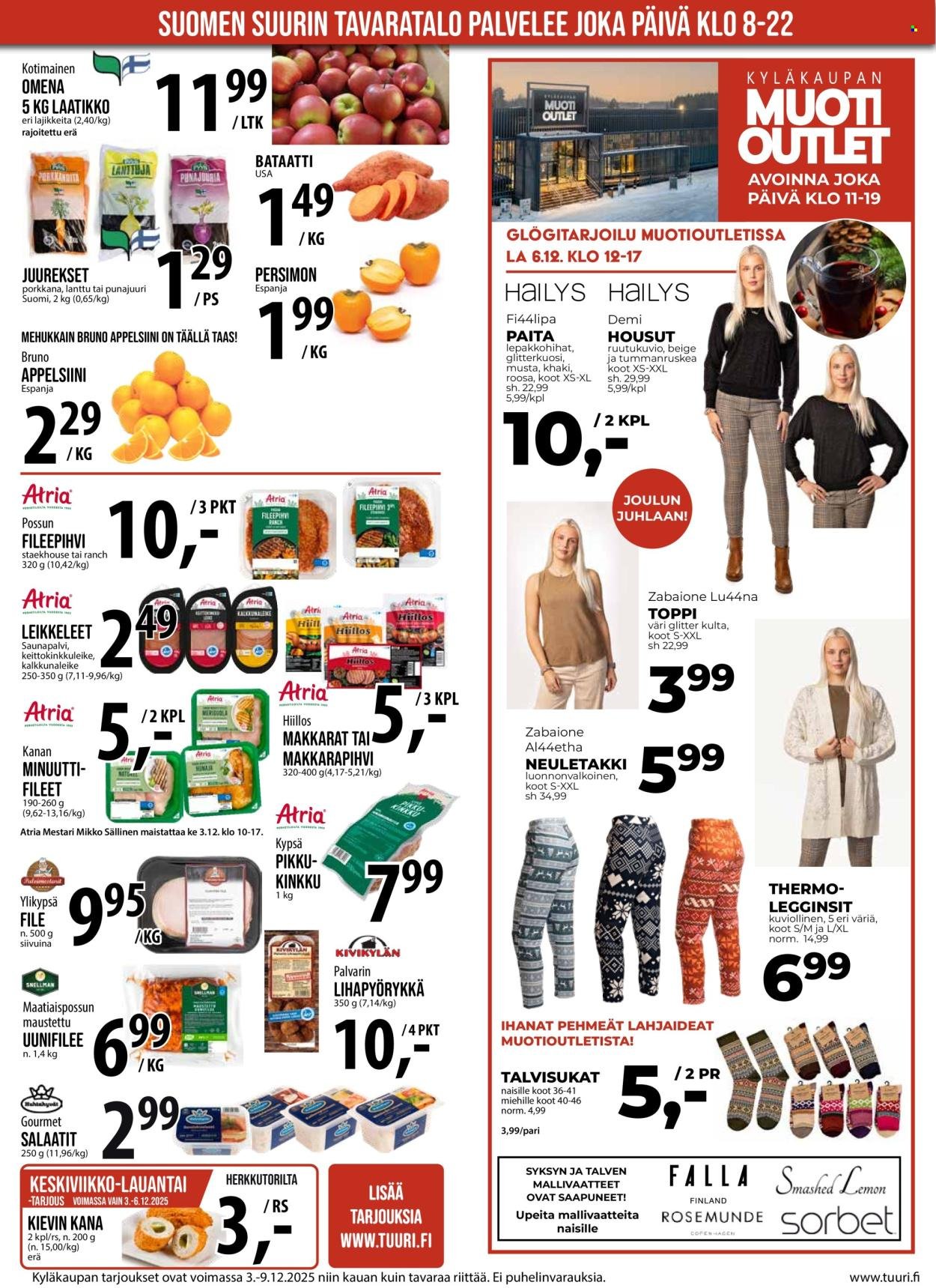 TUURI tarjoukset - Alkaen KE 3.12.2025