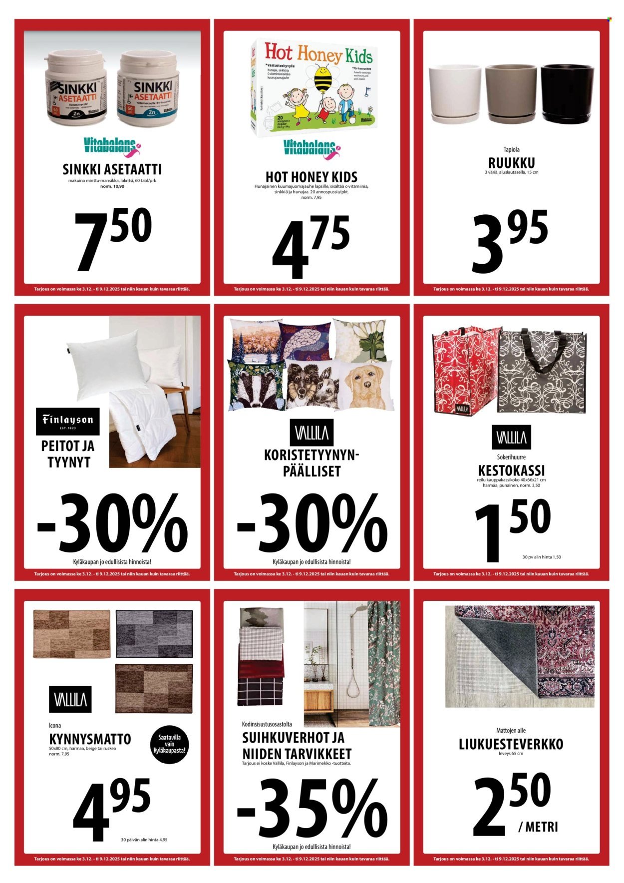 TUURI tarjoukset - Alkaen KE 3.12.2025