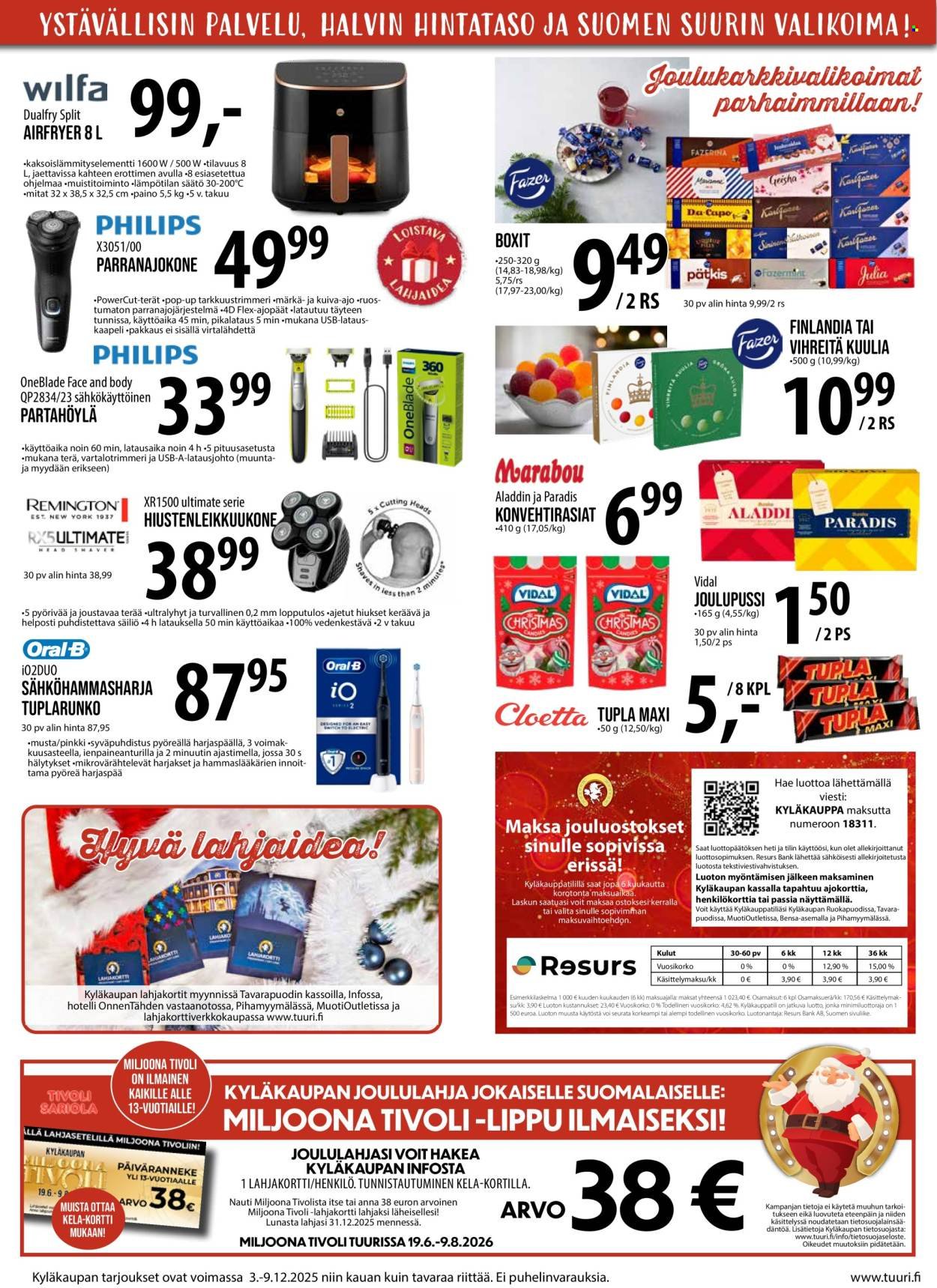 TUURI tarjoukset - Alkaen KE 3.12.2025