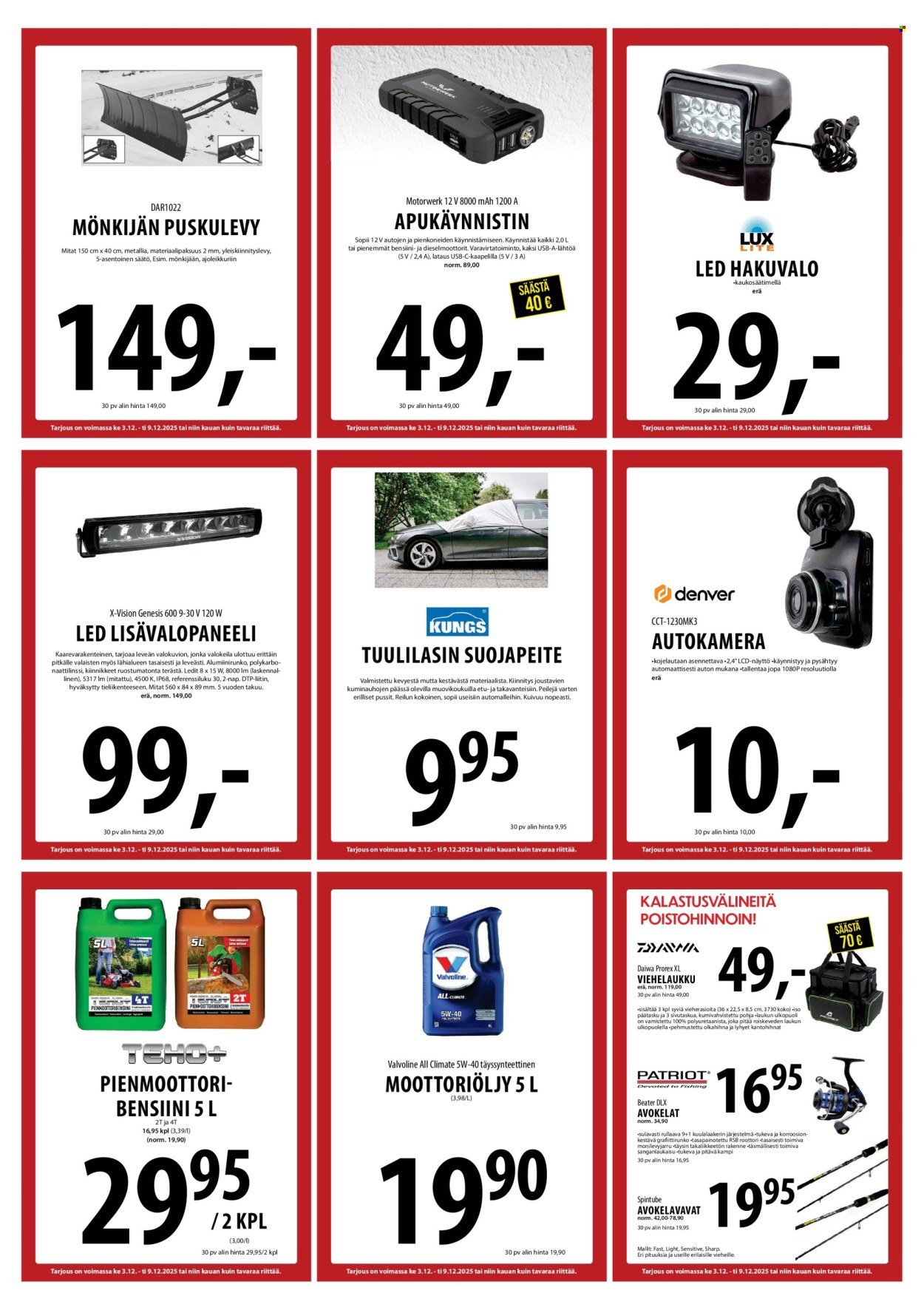 TUURI tarjoukset - Alkaen KE 3.12.2025