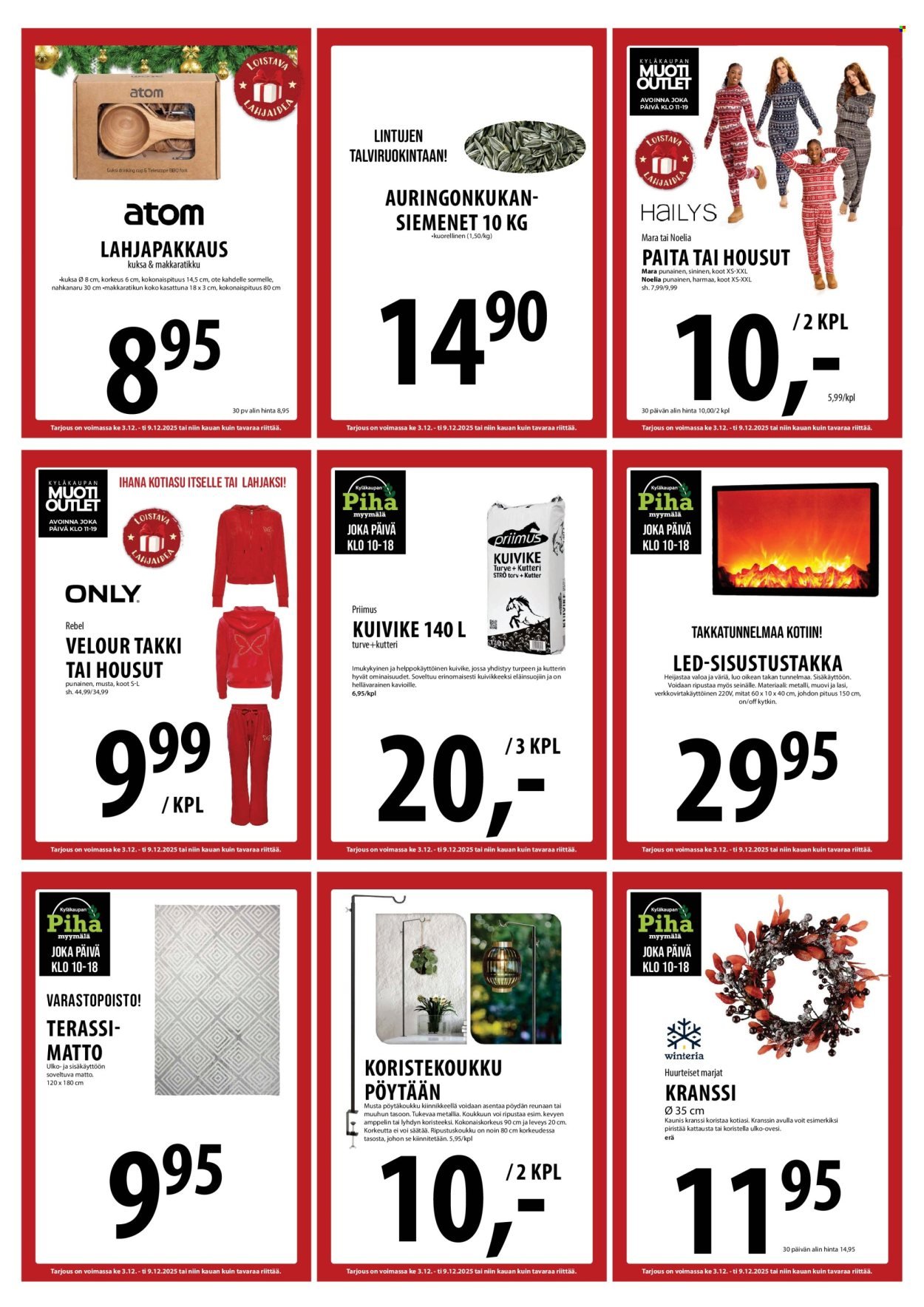 TUURI tarjoukset - Alkaen KE 3.12.2025