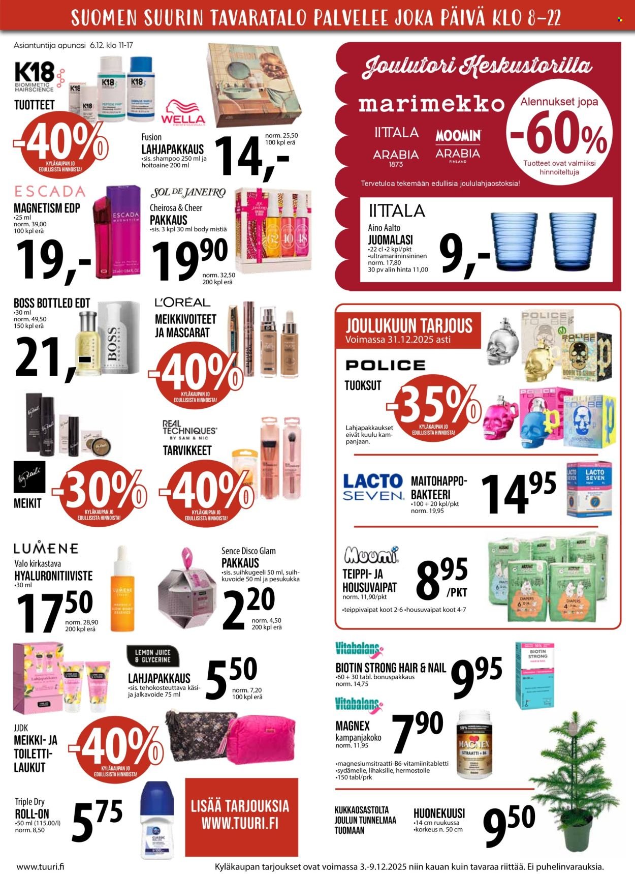 TUURI tarjoukset - Alkaen KE 3.12.2025