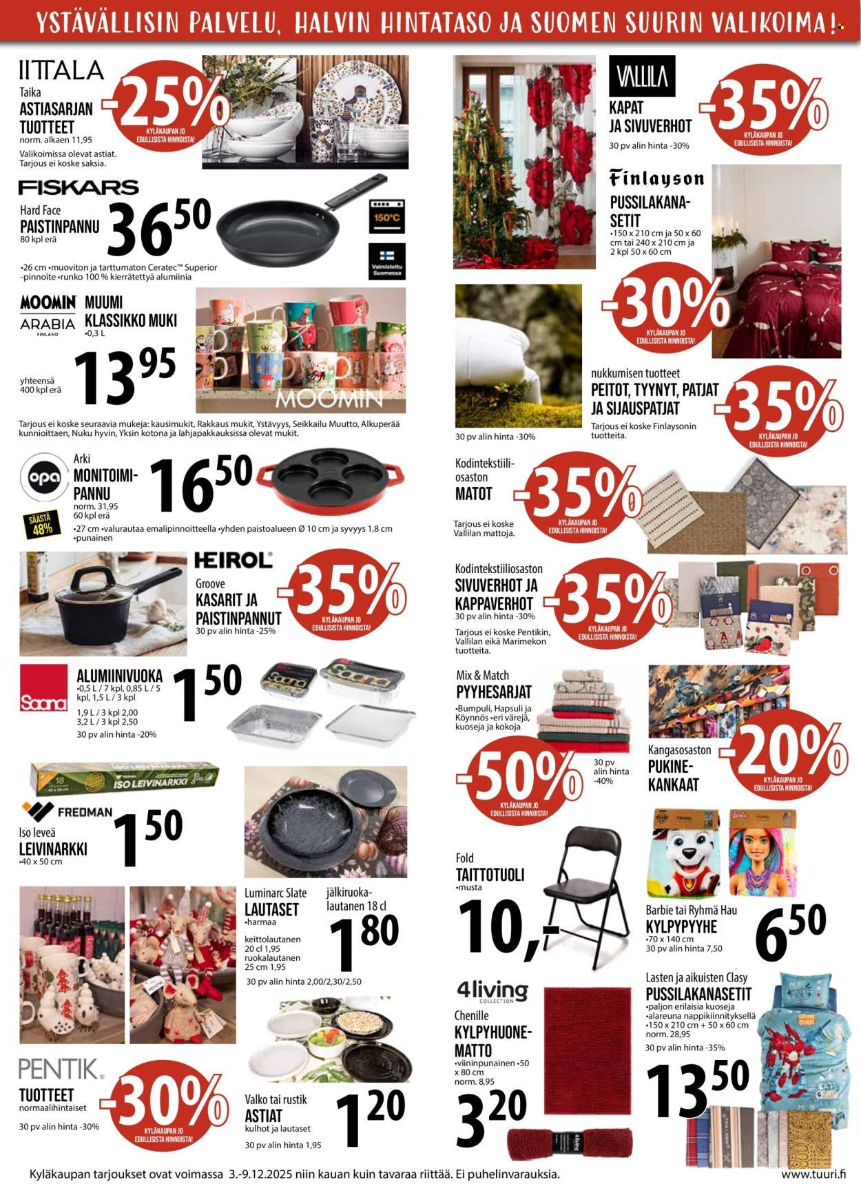 TUURI tarjoukset - Alkaen KE 3.12.2025