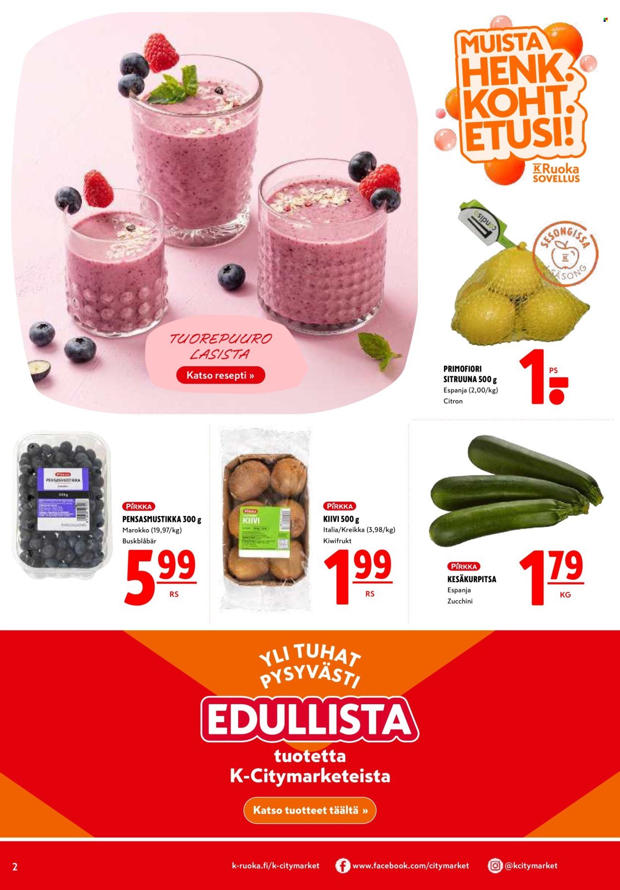 K-CITYMARKET tarjoukset - Alkaen TO 16.4.2026