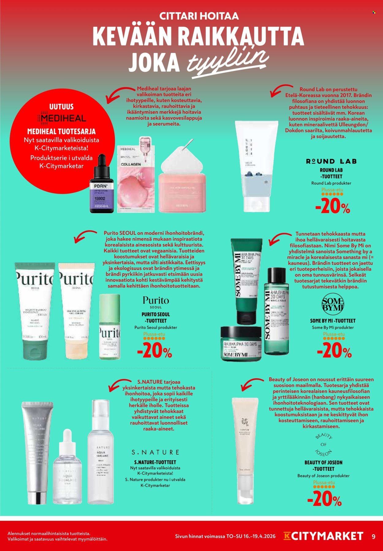 K-CITYMARKET tarjoukset - Alkaen TO 16.4.2026