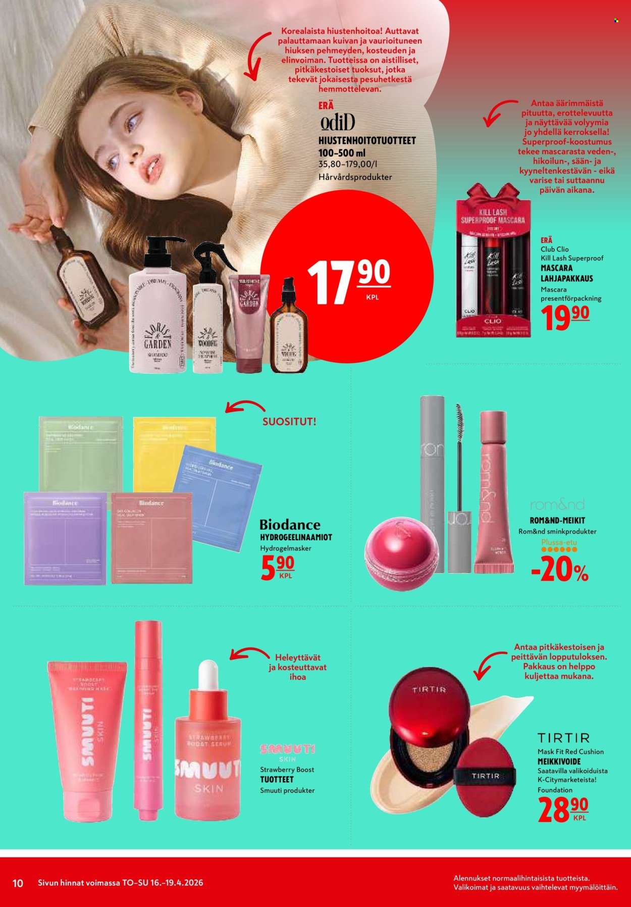 K-CITYMARKET tarjoukset - Alkaen TO 16.4.2026