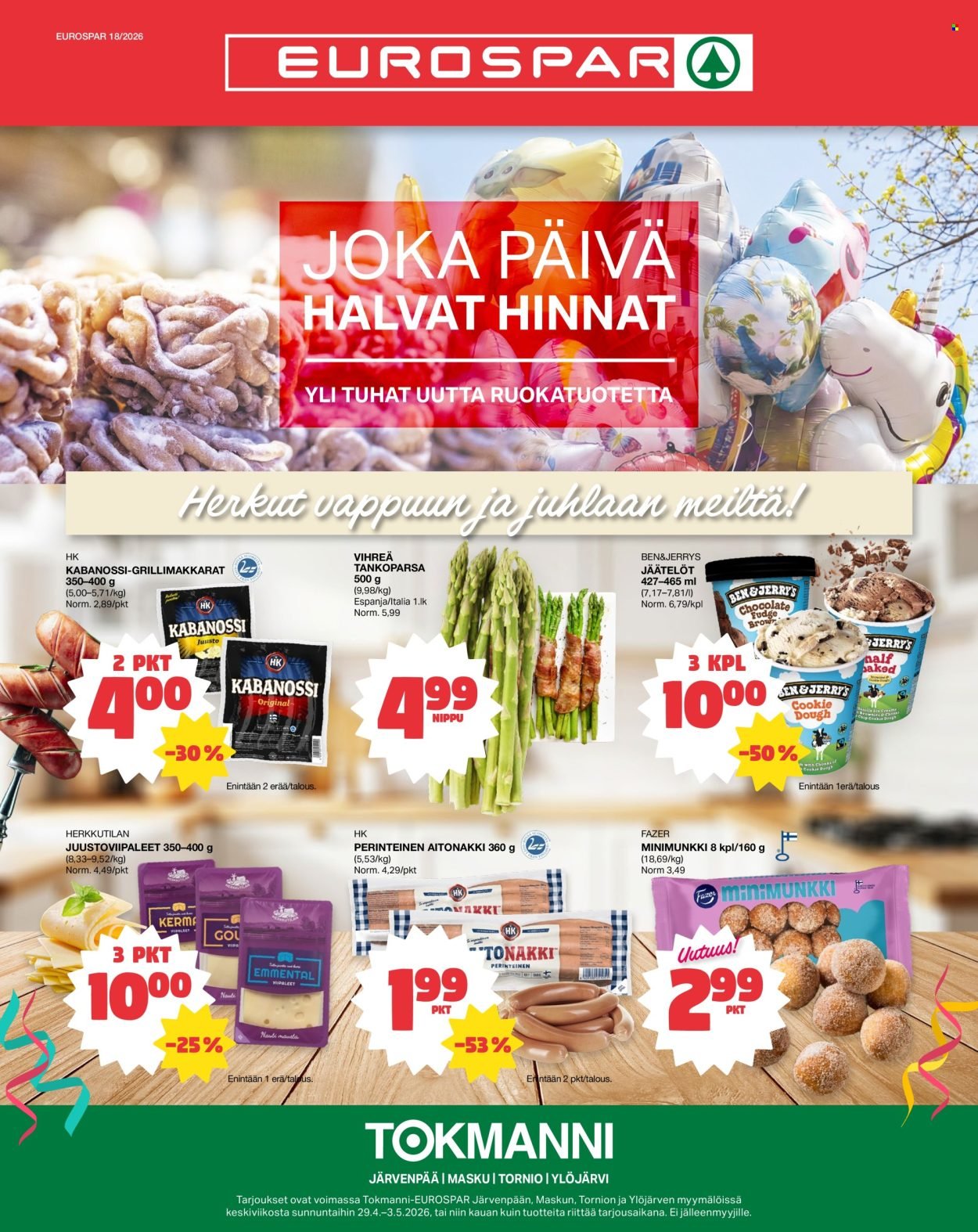 TOKMANNI tarjoukset - EUROSPAR