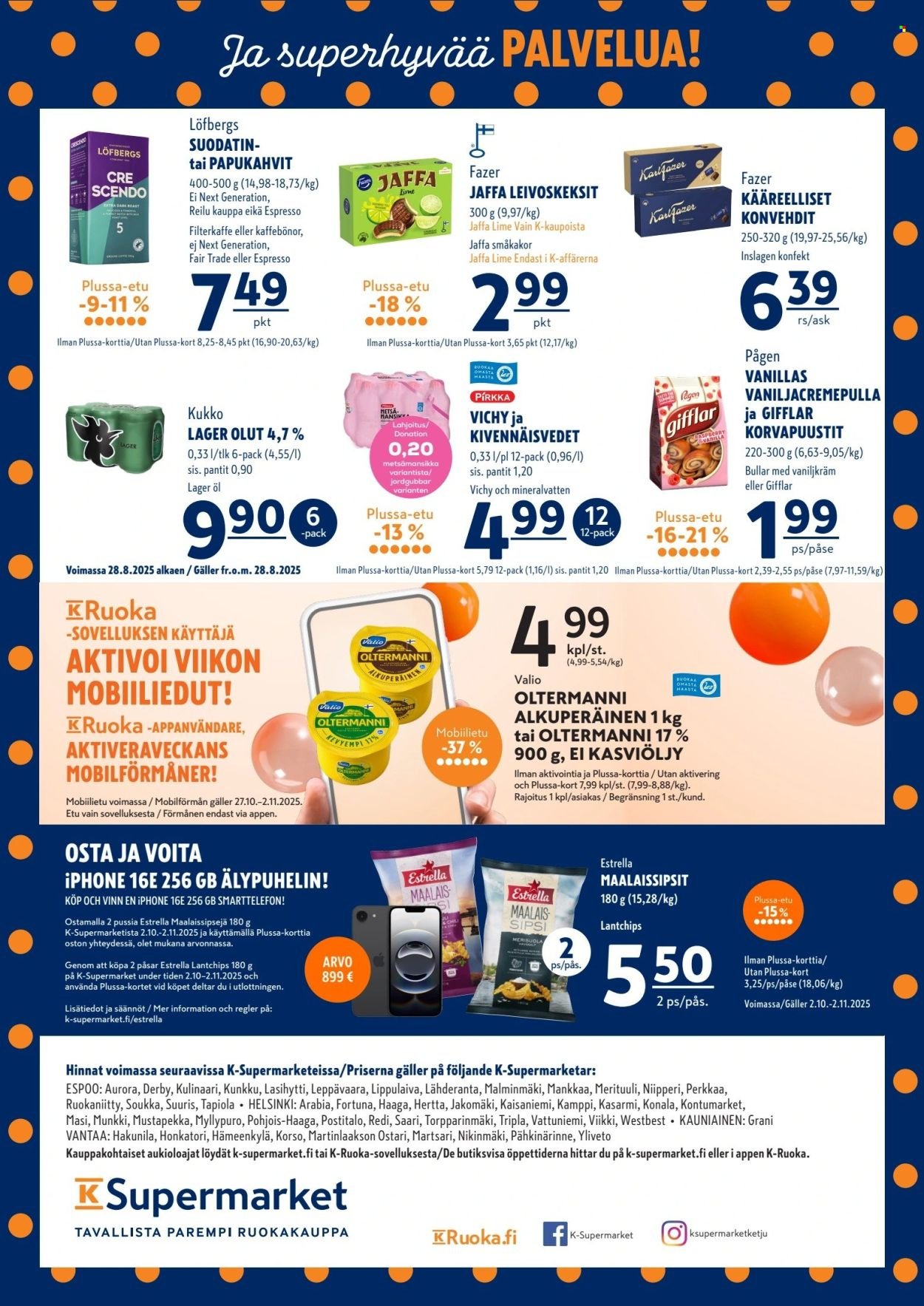 K-SUPERMARKET tarjoukset - Tavallista parempi Halloween (2025-10-30 - 2025-11-02)