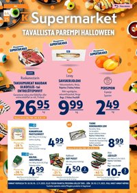 K-SUPERMARKET tarjoukset - Tavallista parempi Halloween (2025-10-30 - 2025-11-02)
