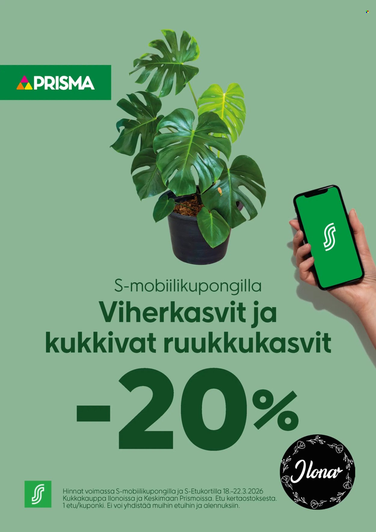 PRISMA tarjoukset - Alkaen KE 18.3.2026