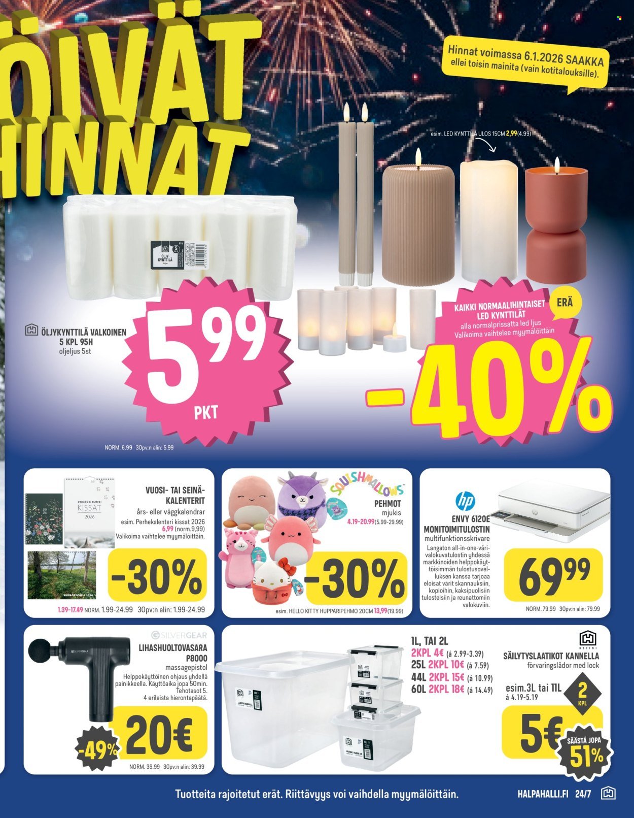 HALPAHALLI tarjoukset - Uusin tarjouslehtemme