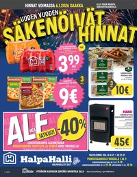 HALPAHALLI tarjoukset - Uusin tarjouslehtemme