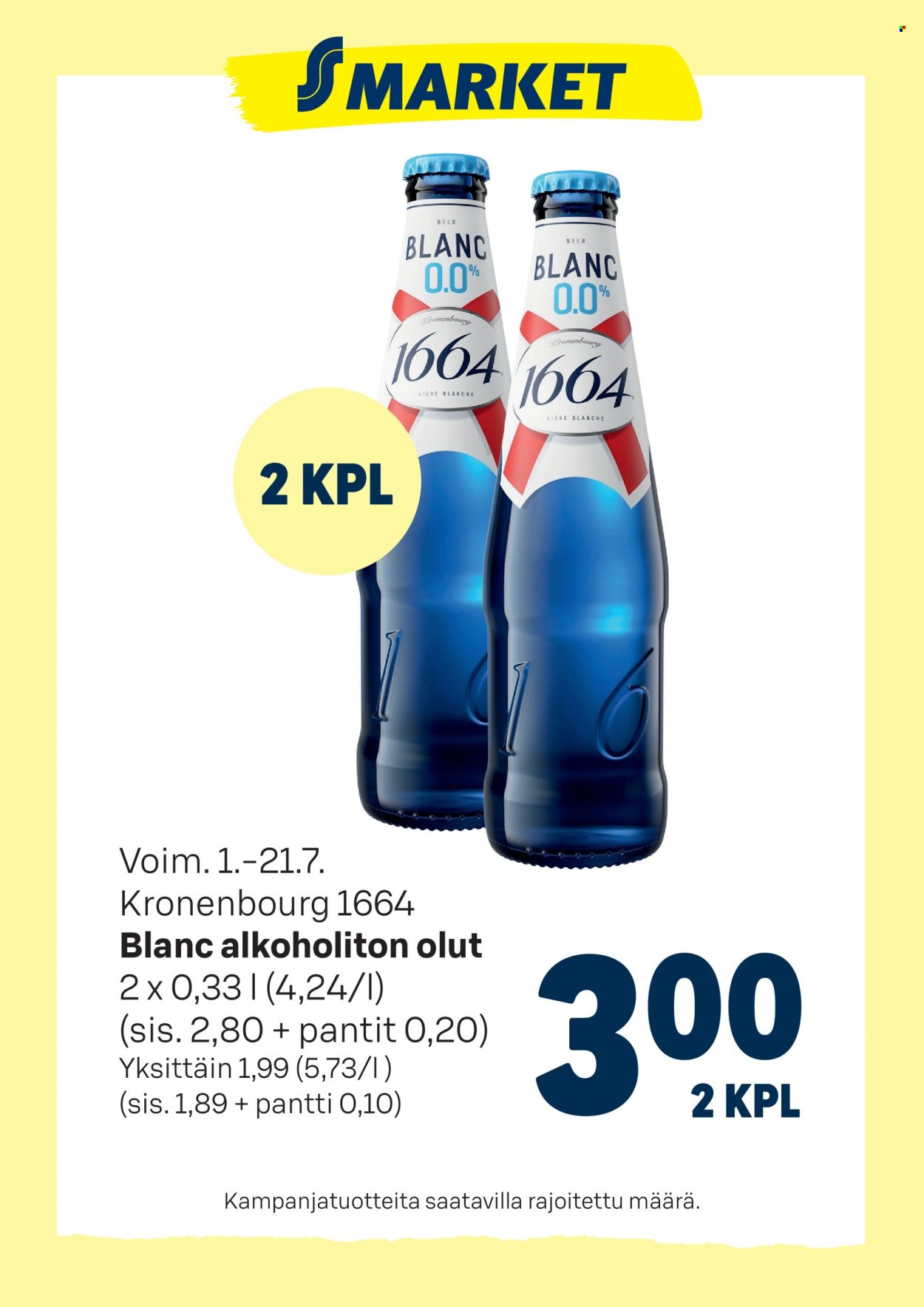S-MARKET tarjoukset - Blanc