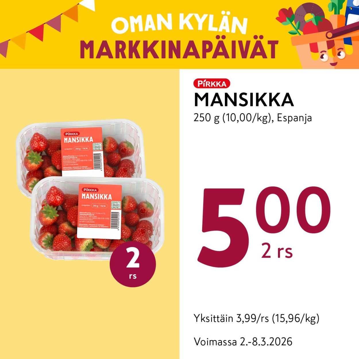 K-MARKET tarjoukset - Alkaen MA 2.3.2026