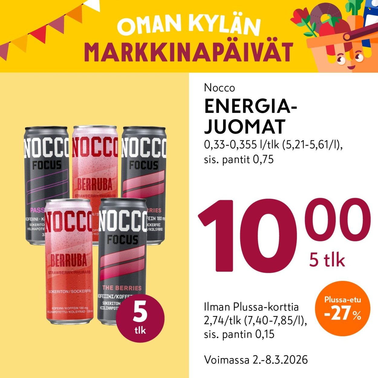 K-MARKET tarjoukset - Alkaen MA 2.3.2026