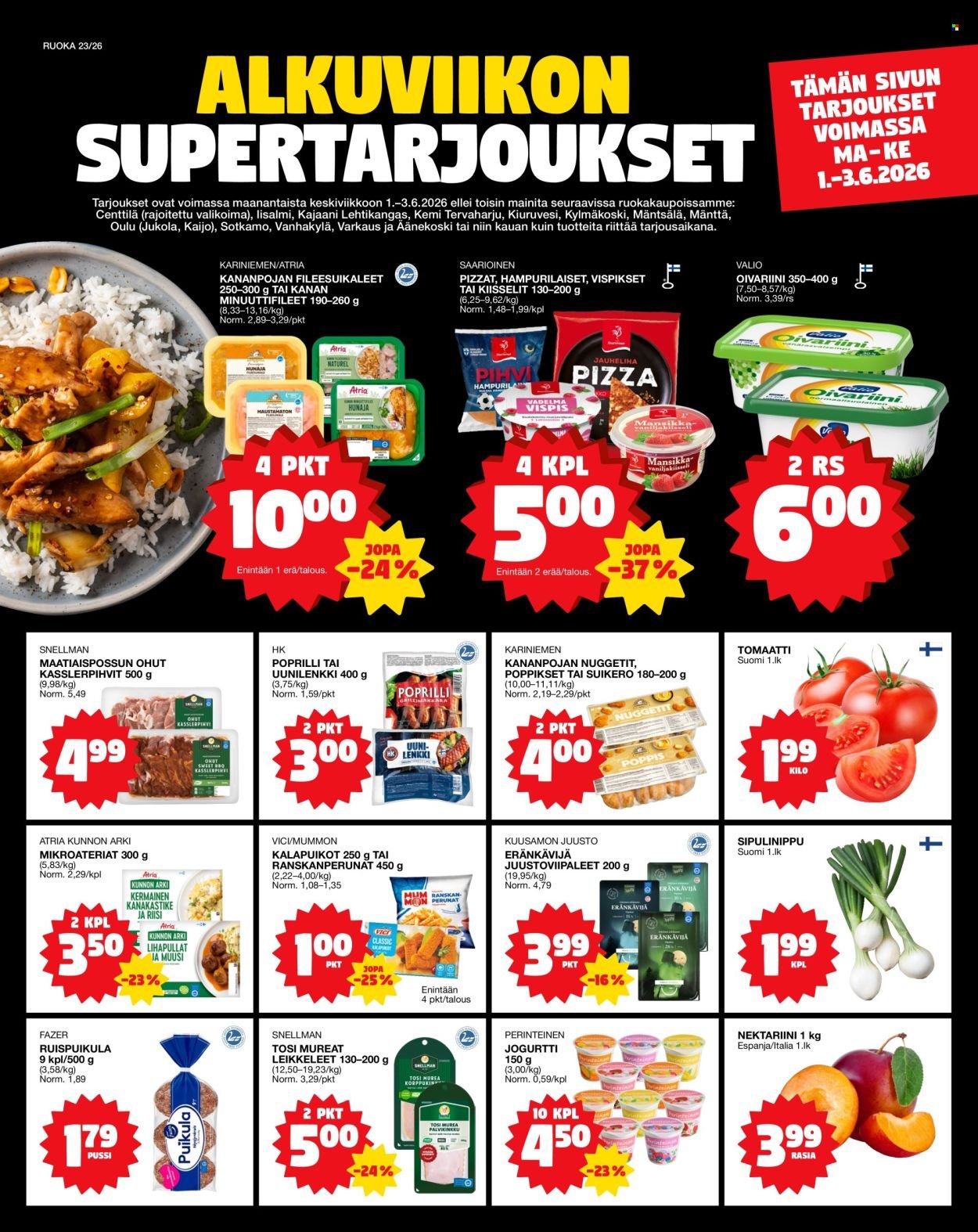 TOKMANNI tarjoukset - Ruokasanomat