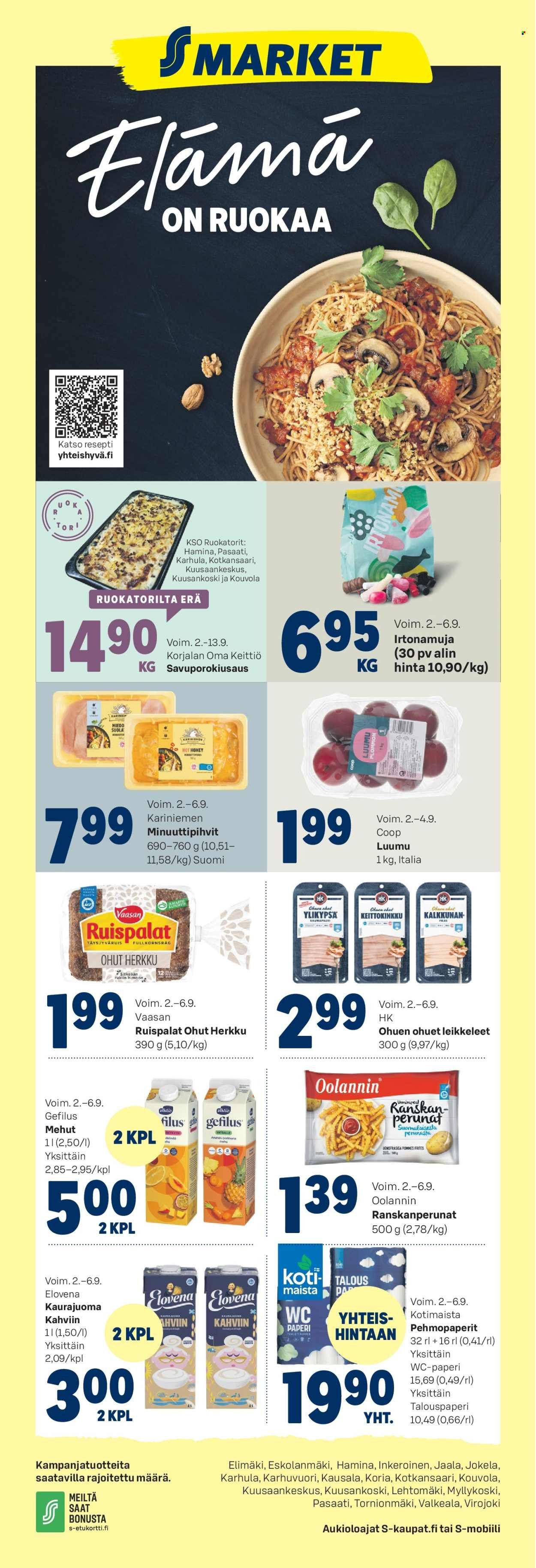S-MARKET tarjoukset - Ilmoitus