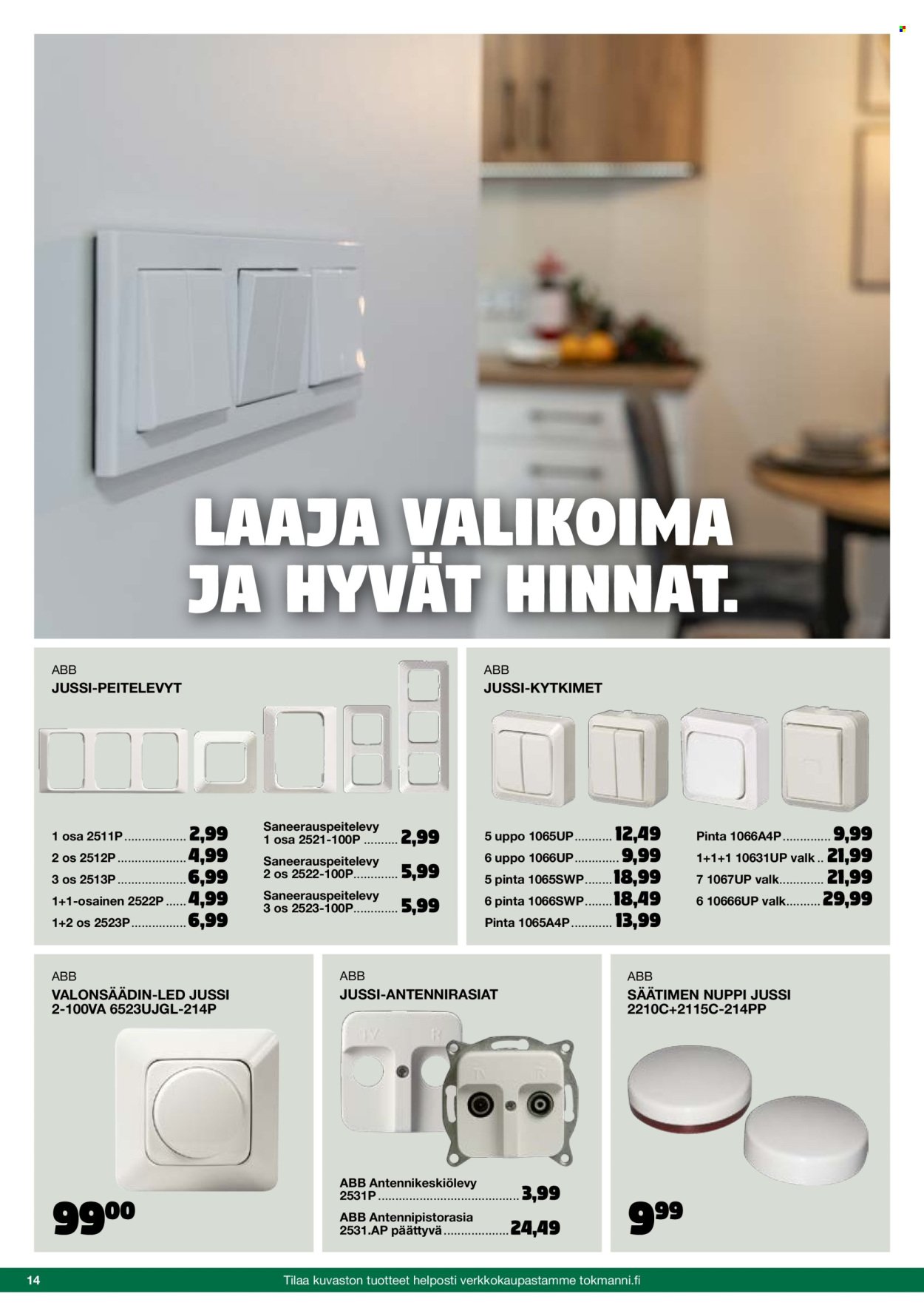 TOKMANNI tarjoukset - Työkalukuvasto (2025-10-22 - 2025-11-01)
