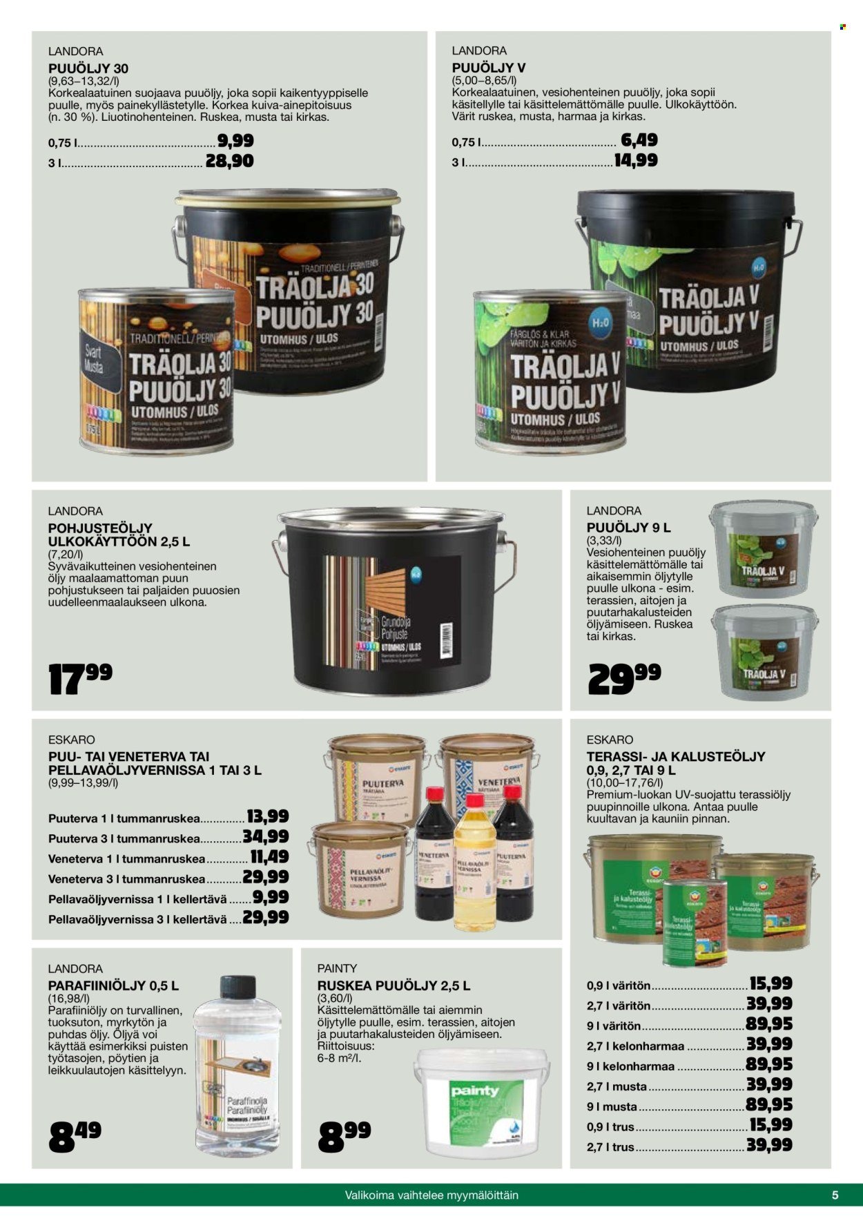 TOKMANNI tarjoukset - Työkalukuvasto (2025-10-22 - 2025-11-01)