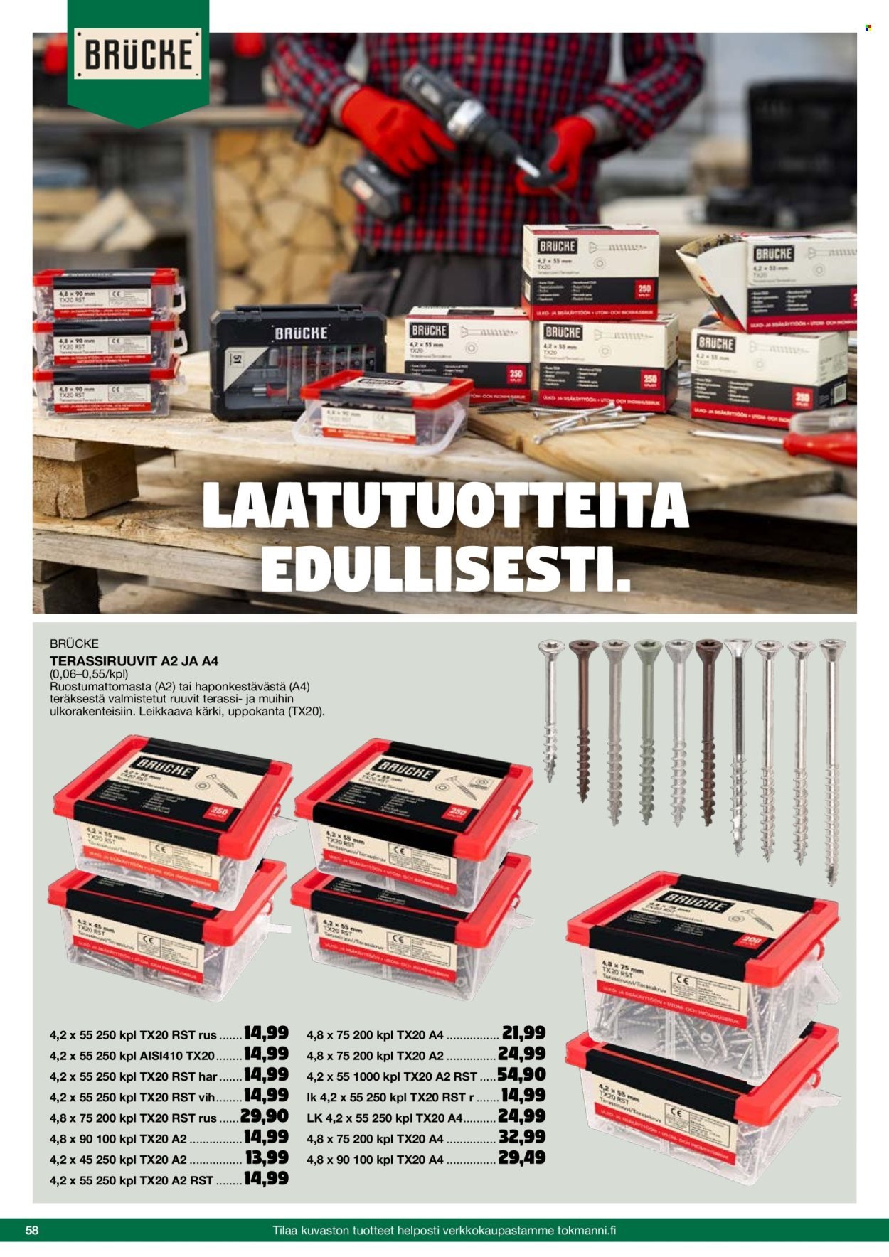 TOKMANNI tarjoukset - Työkalukuvasto (2025-10-22 - 2025-11-01)