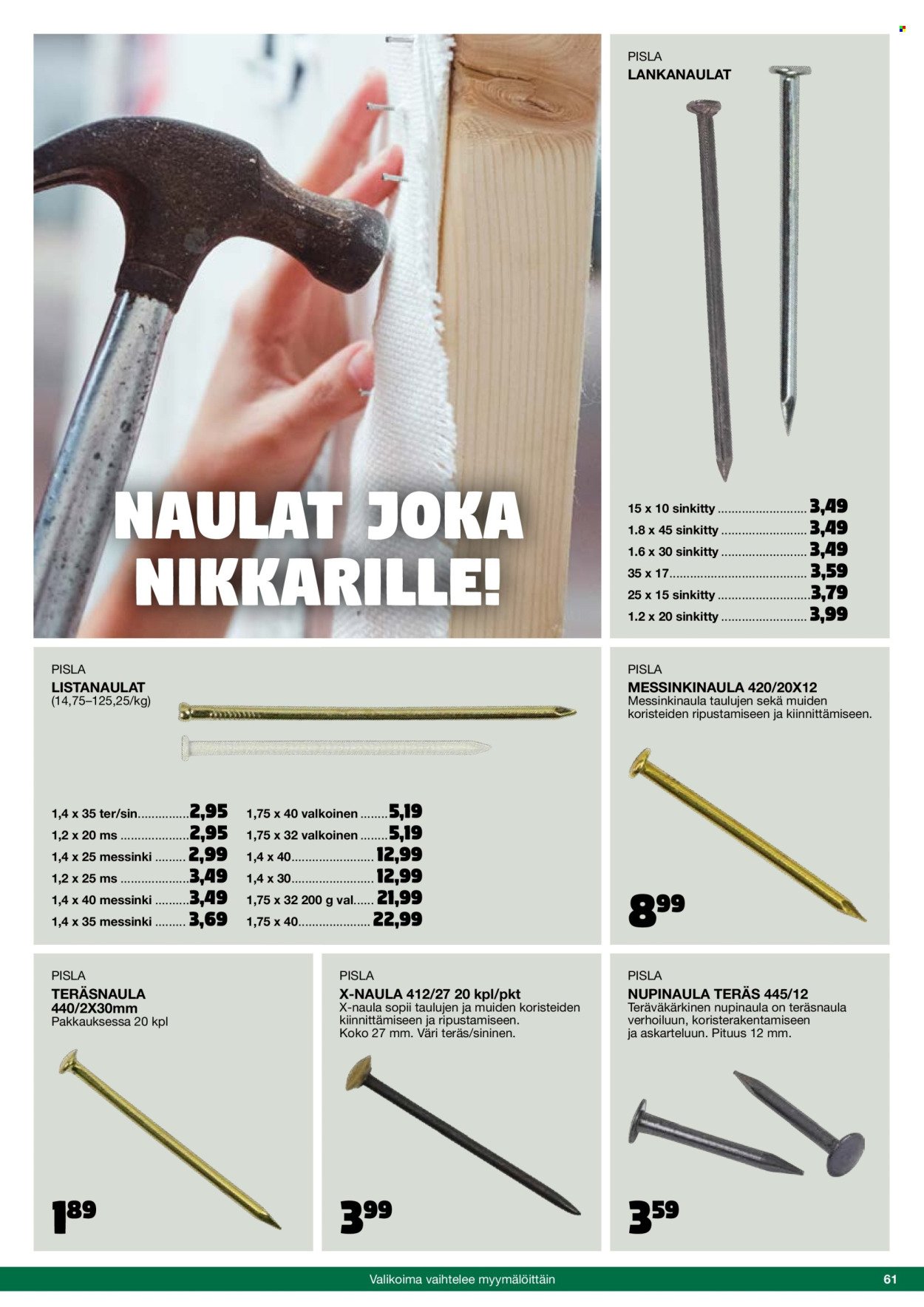 TOKMANNI tarjoukset - Työkalukuvasto (2025-10-22 - 2025-11-01)