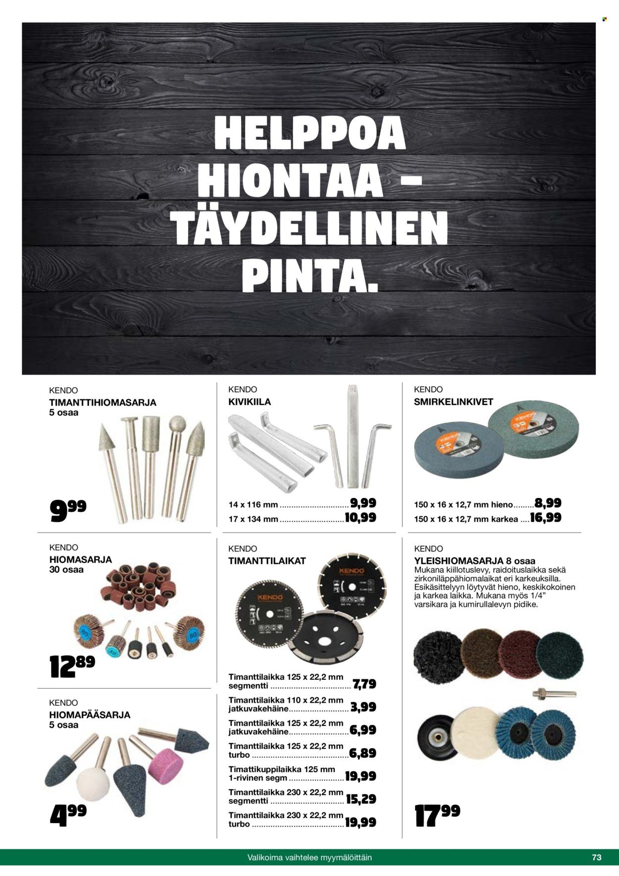 TOKMANNI tarjoukset - Työkalukuvasto (2025-10-22 - 2025-11-01)