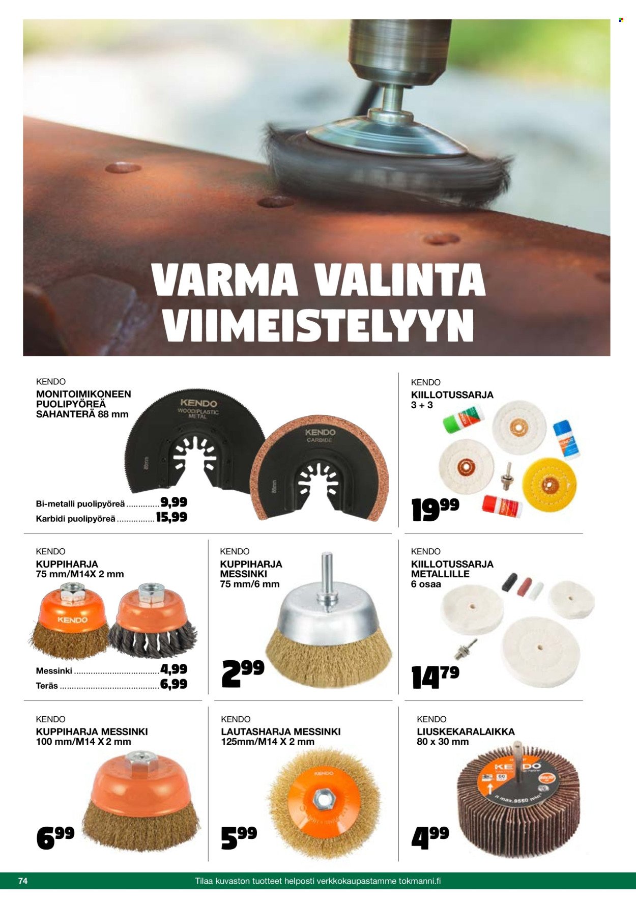 TOKMANNI tarjoukset - Työkalukuvasto (2025-10-22 - 2025-11-01)
