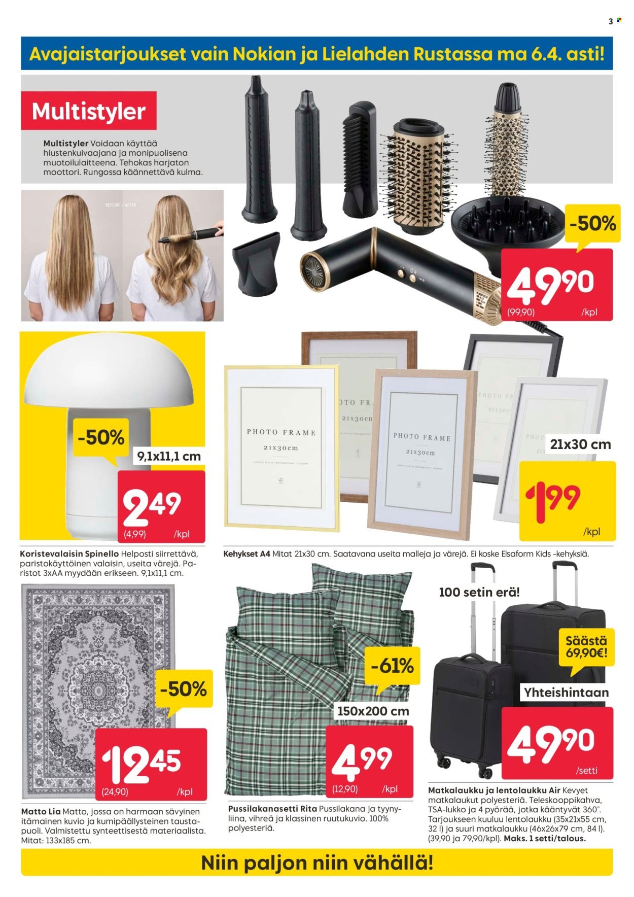 RUSTA tarjoukset - Alkaen KE 1.4.2026