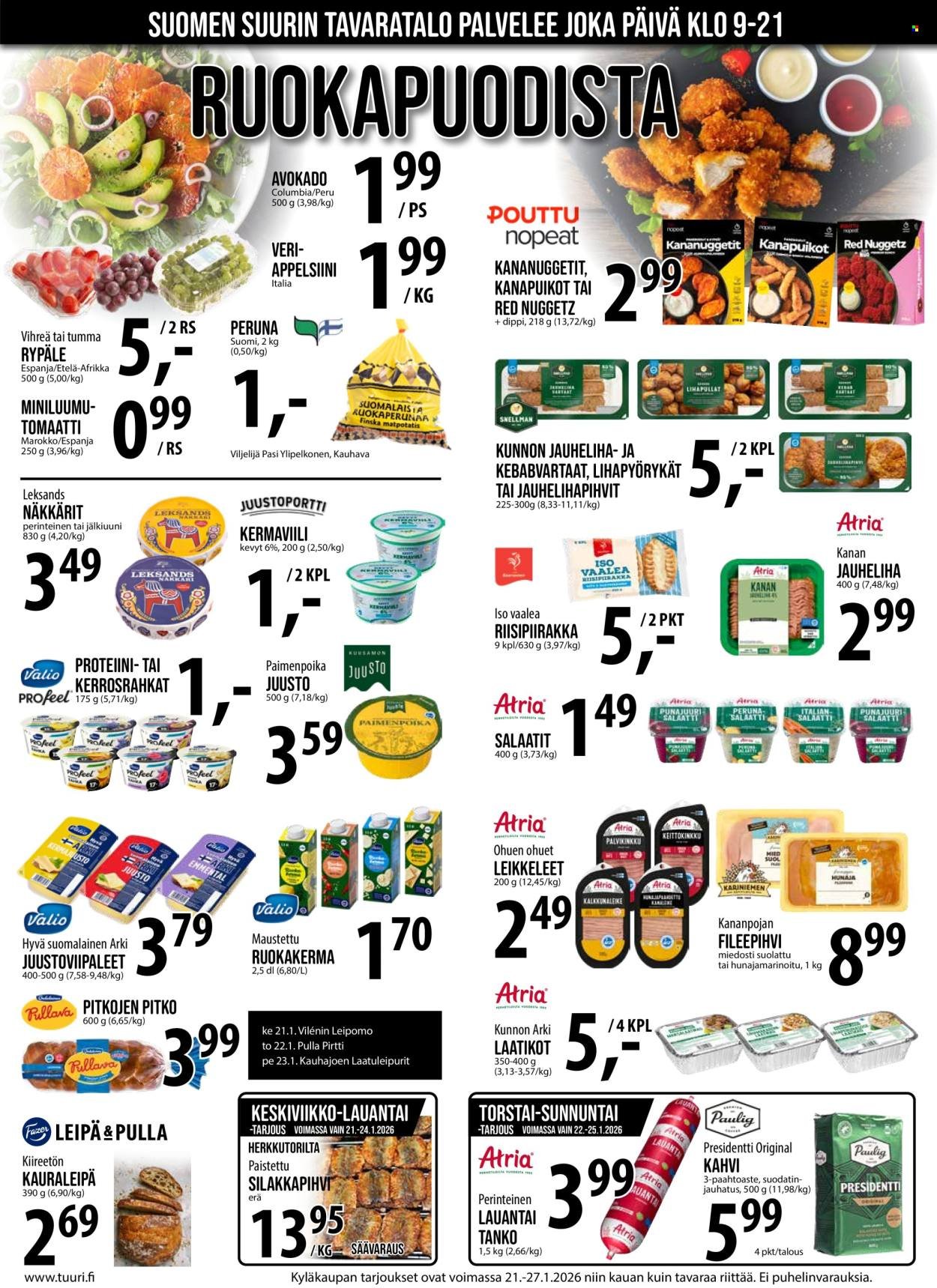 TUURI tarjoukset - Alkaen KE 21.1.2026