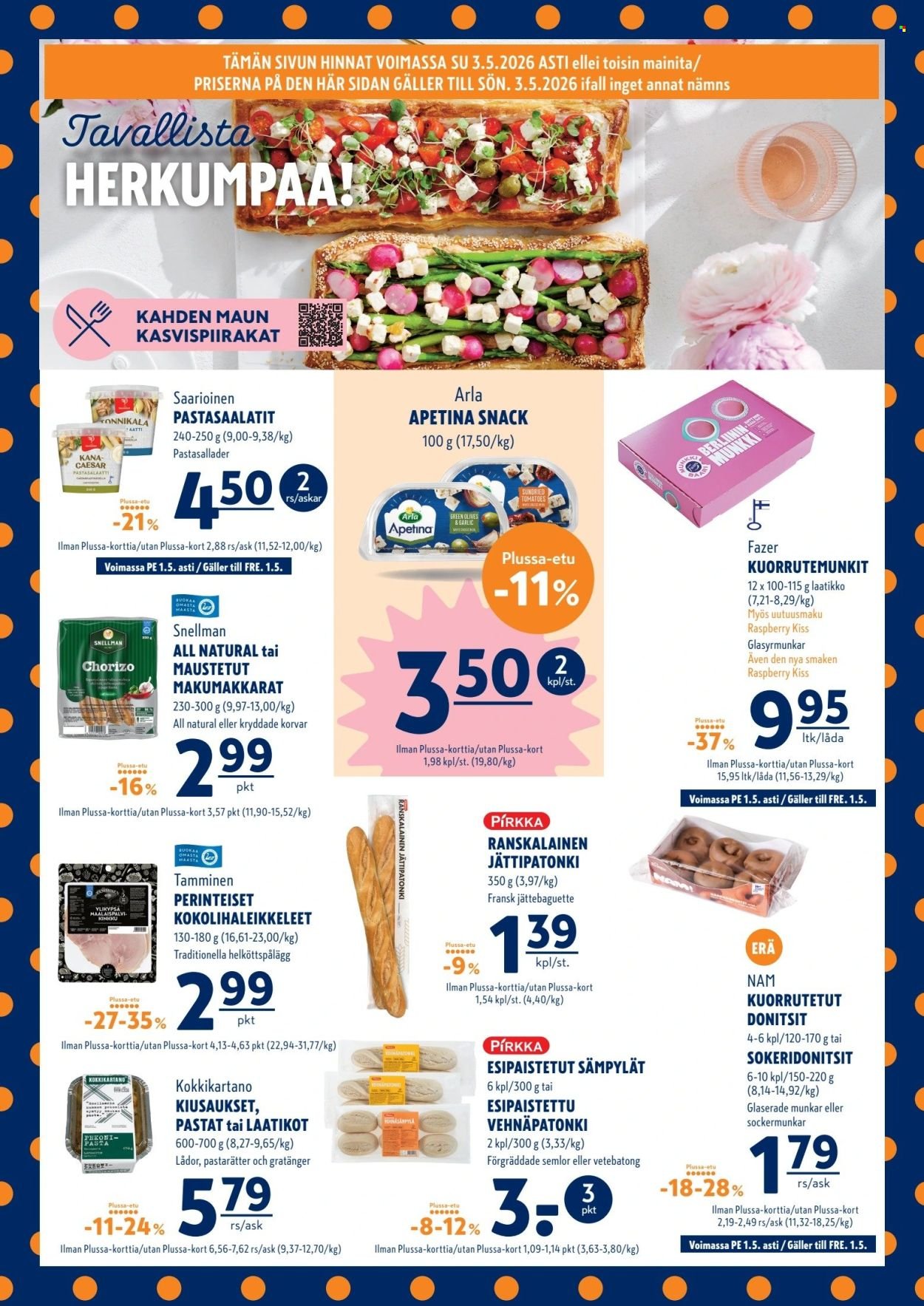 K-SUPERMARKET tarjoukset - Tavallista parempaan vappuun