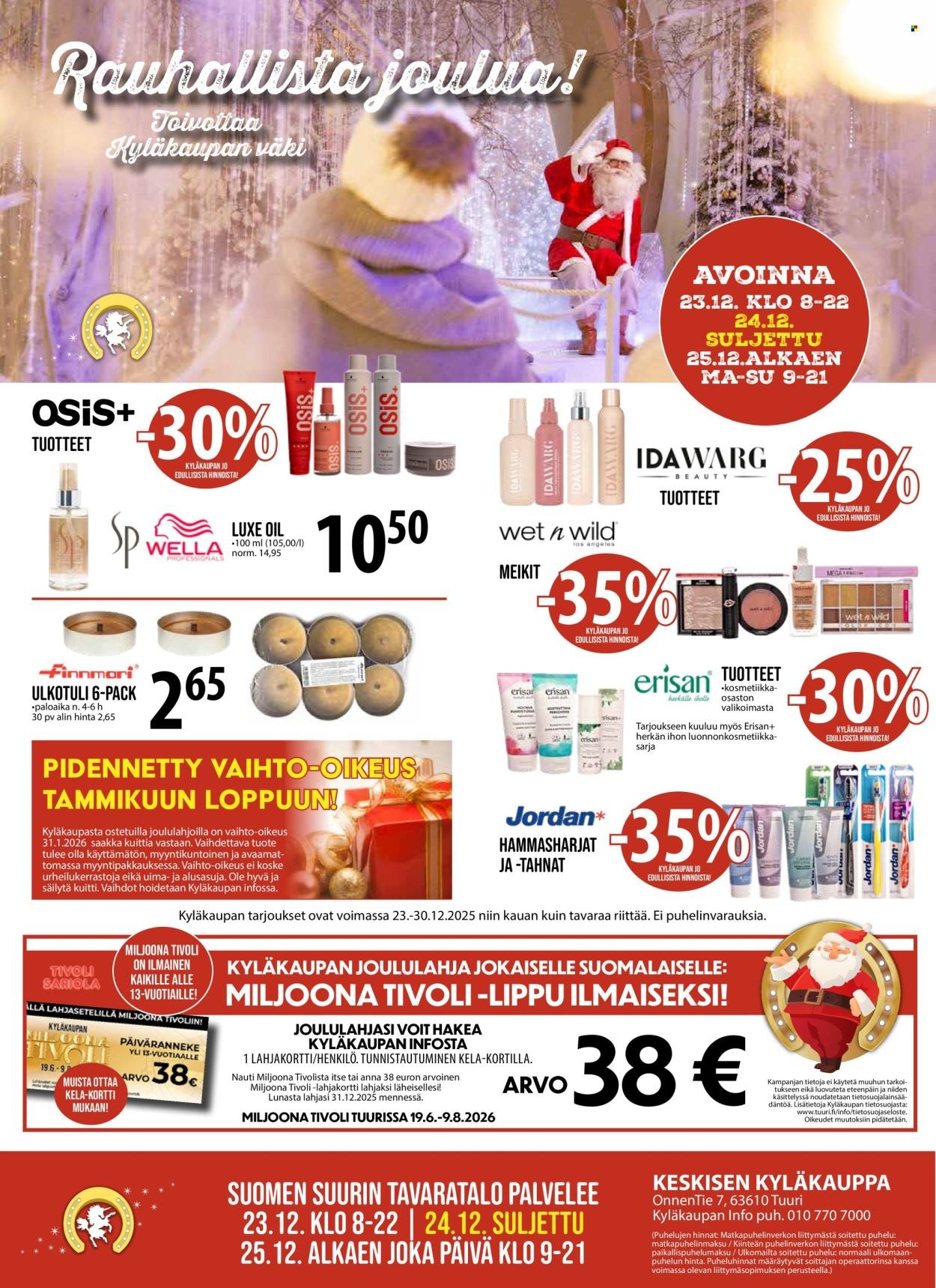 TUURI tarjoukset - Alkaen TI 23.12.2025