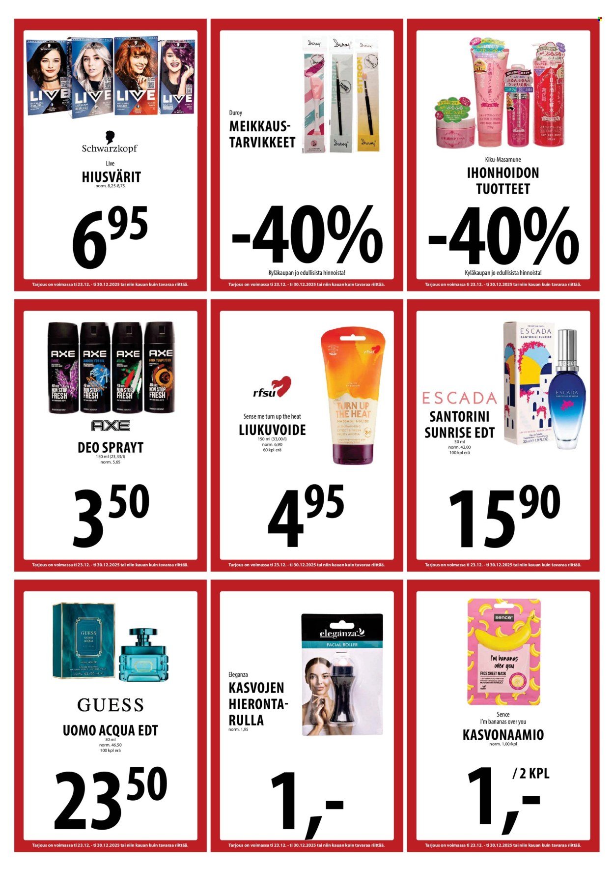 TUURI tarjoukset - Alkaen TI 23.12.2025