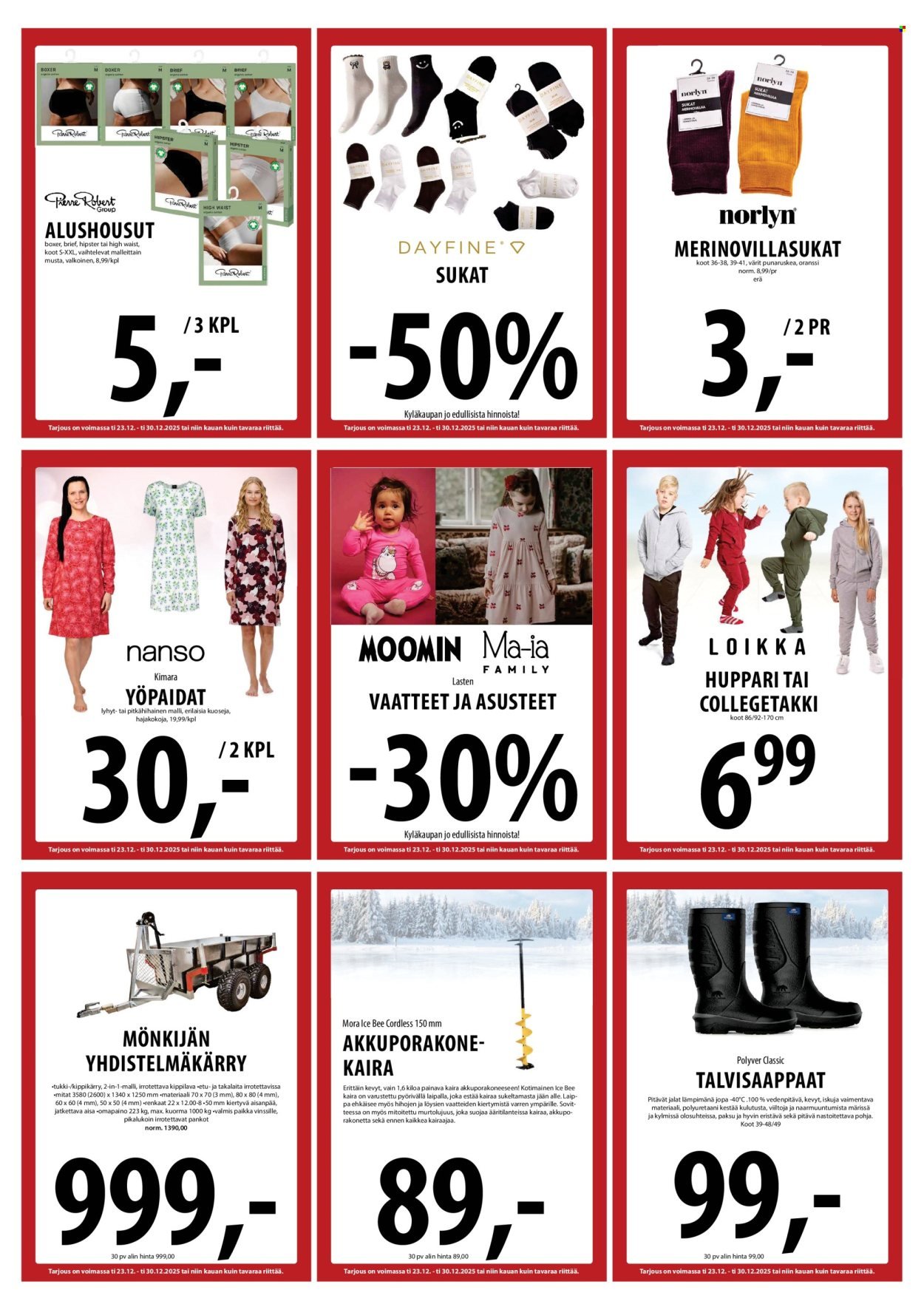 TUURI tarjoukset - Alkaen TI 23.12.2025