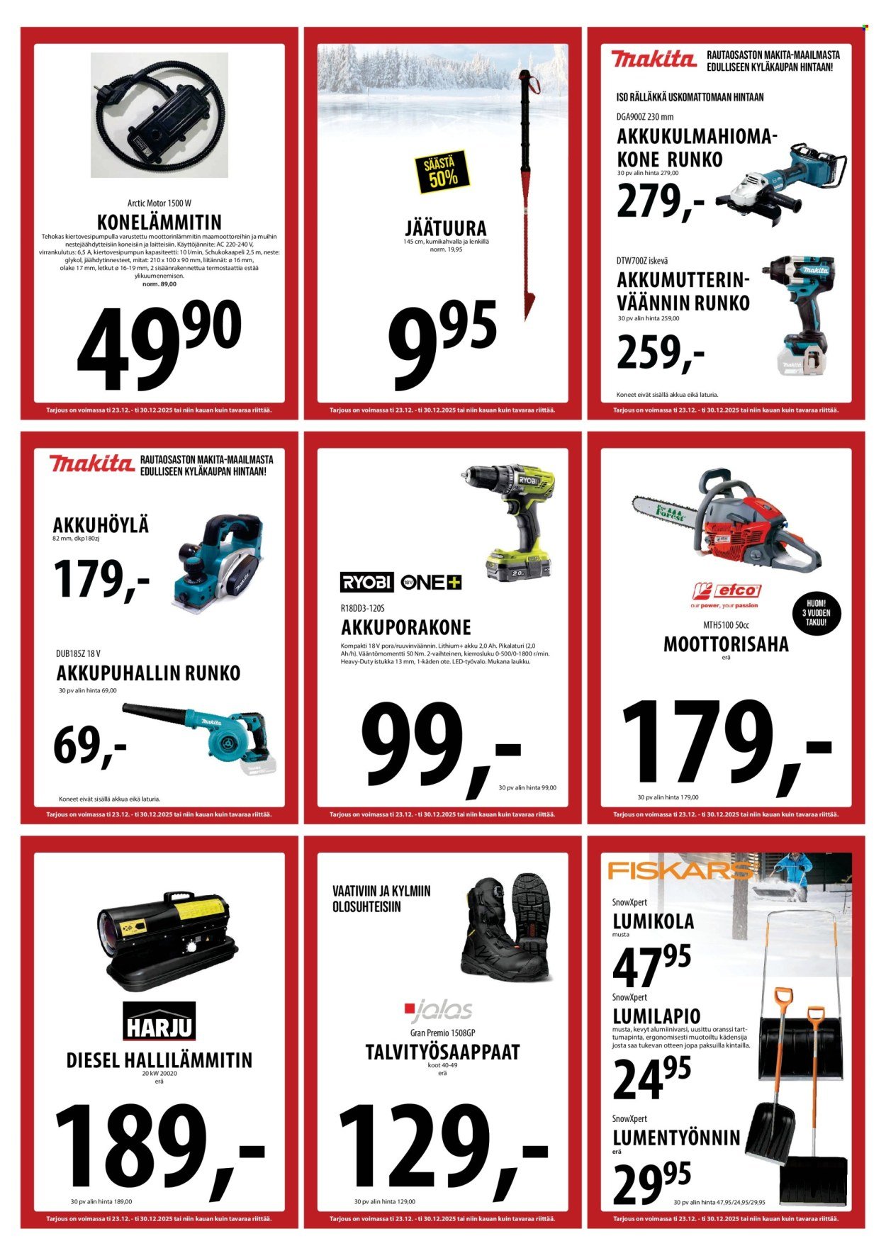 TUURI tarjoukset - Alkaen TI 23.12.2025