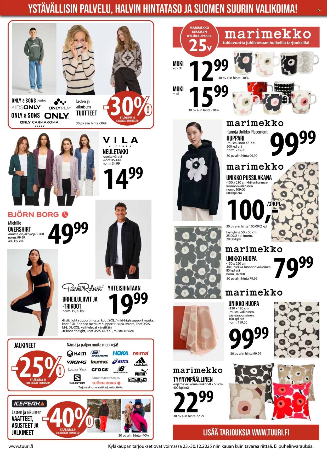 TUURI tarjoukset - Alkaen TI 23.12.2025
