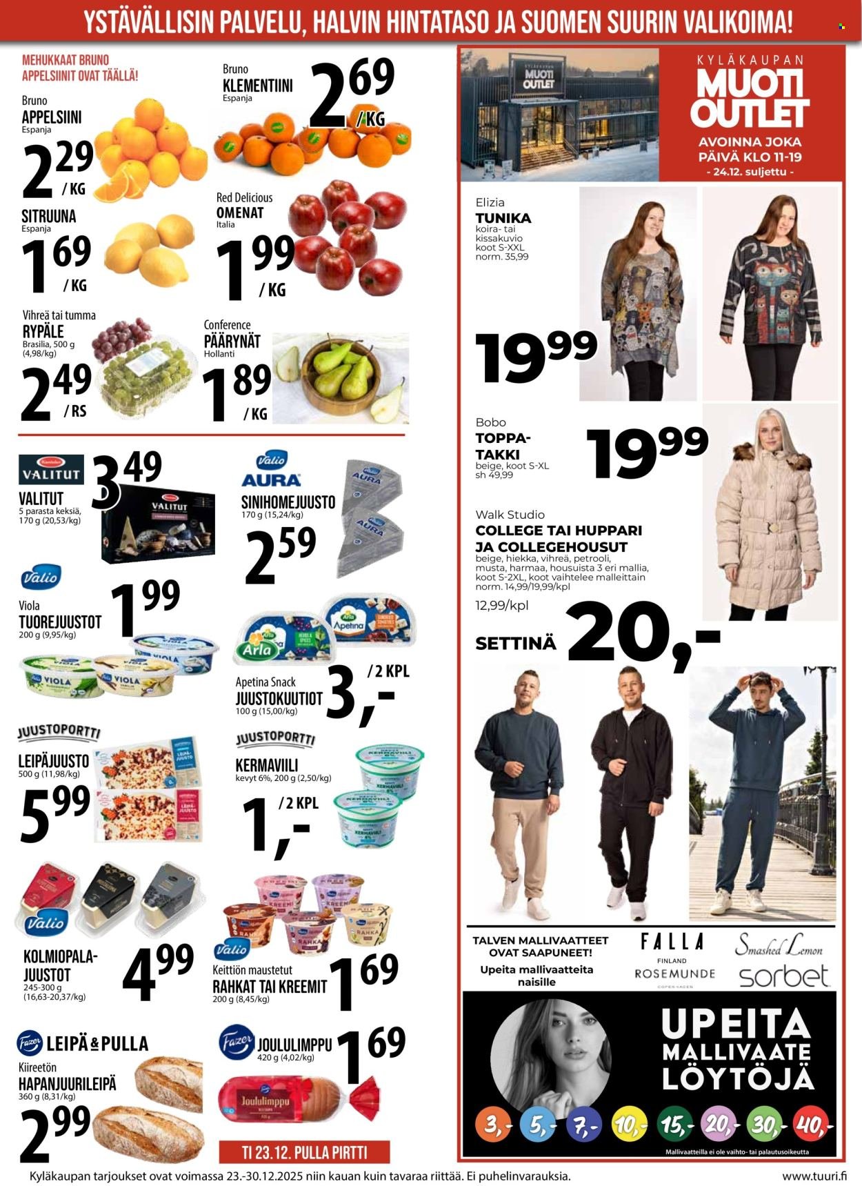TUURI tarjoukset - Alkaen TI 23.12.2025