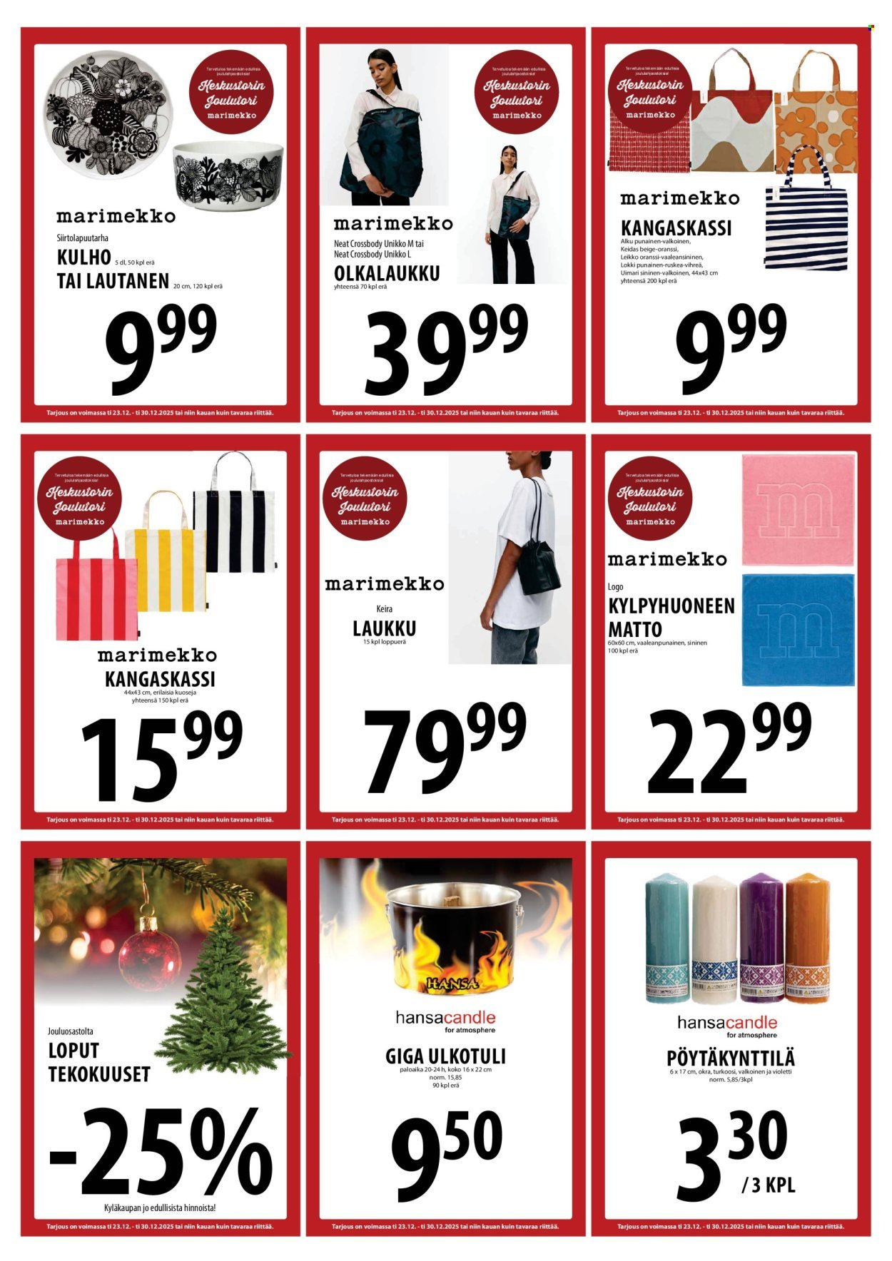 TUURI tarjoukset - Alkaen TI 23.12.2025