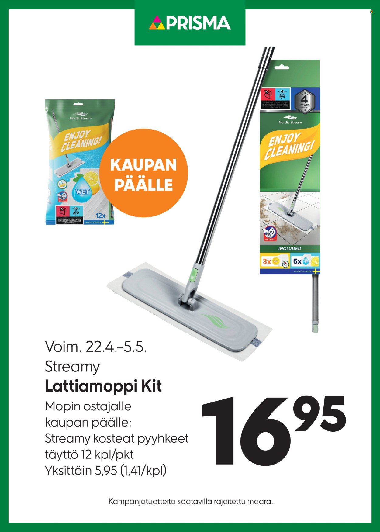 PRISMA tarjoukset - Alkaen KE 22.4.2026