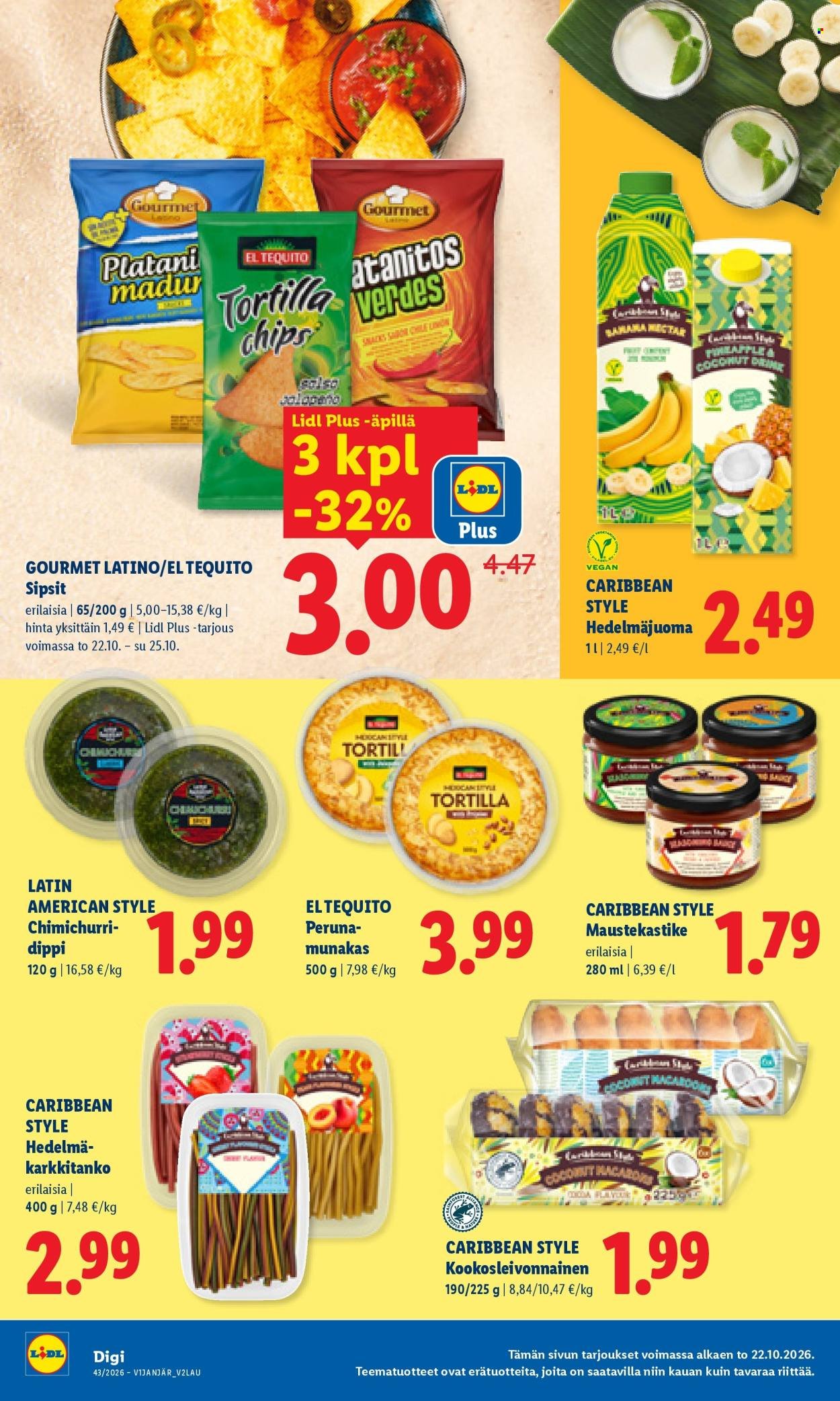 LIDL tarjoukset - Alkaen TO 22.10.2026