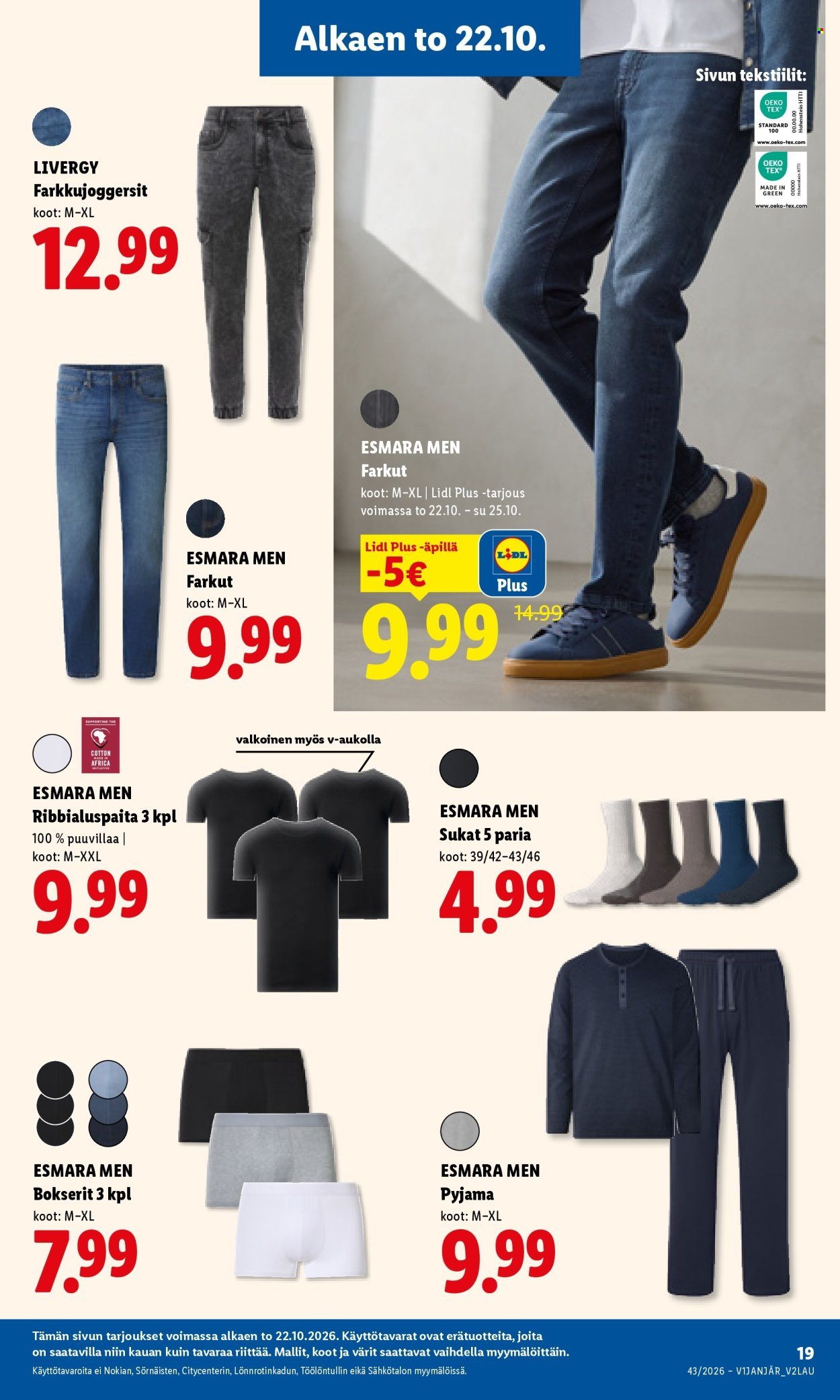 LIDL tarjoukset - Alkaen TO 22.10.2026