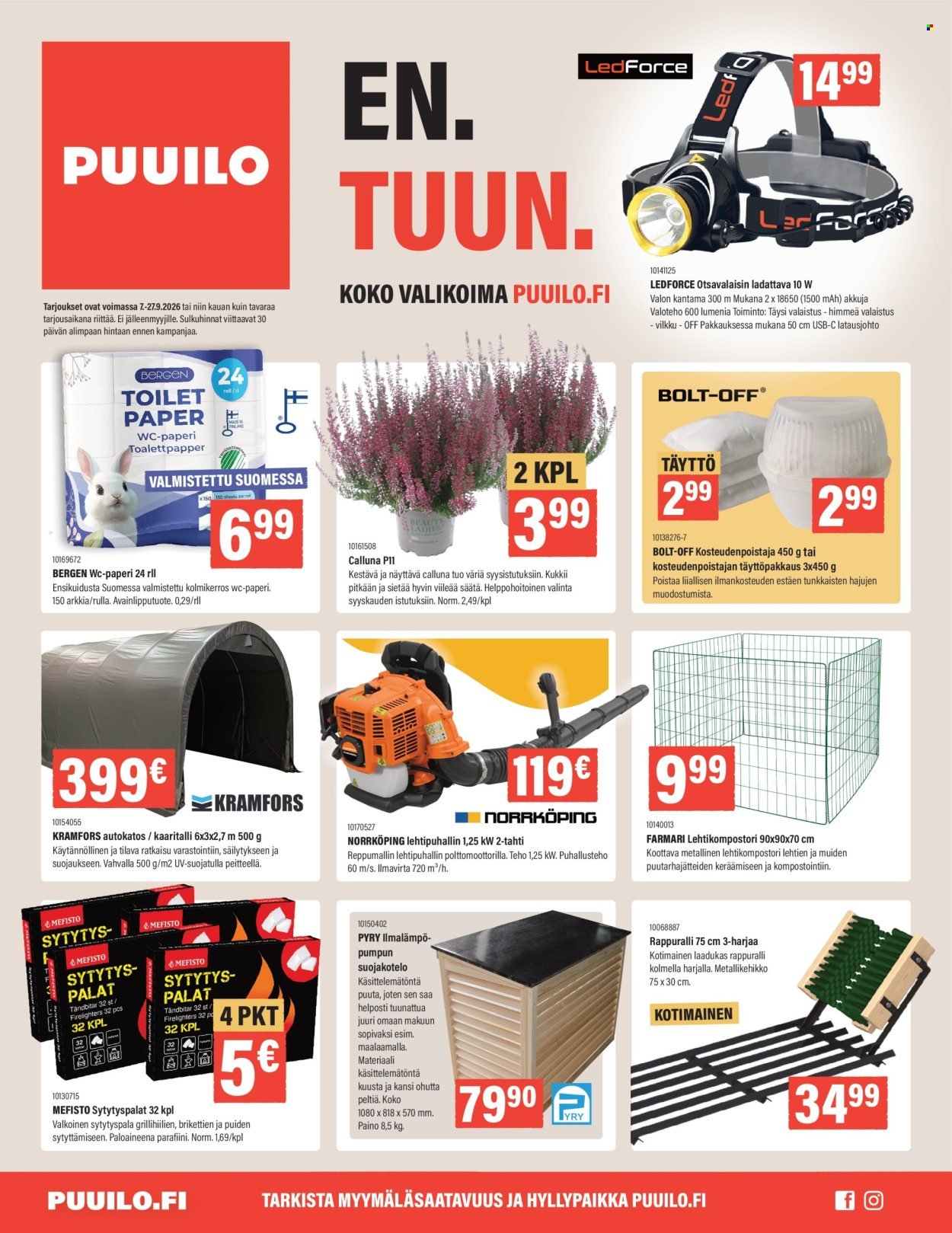 PUUILO tarjoukset - En. Tuun.