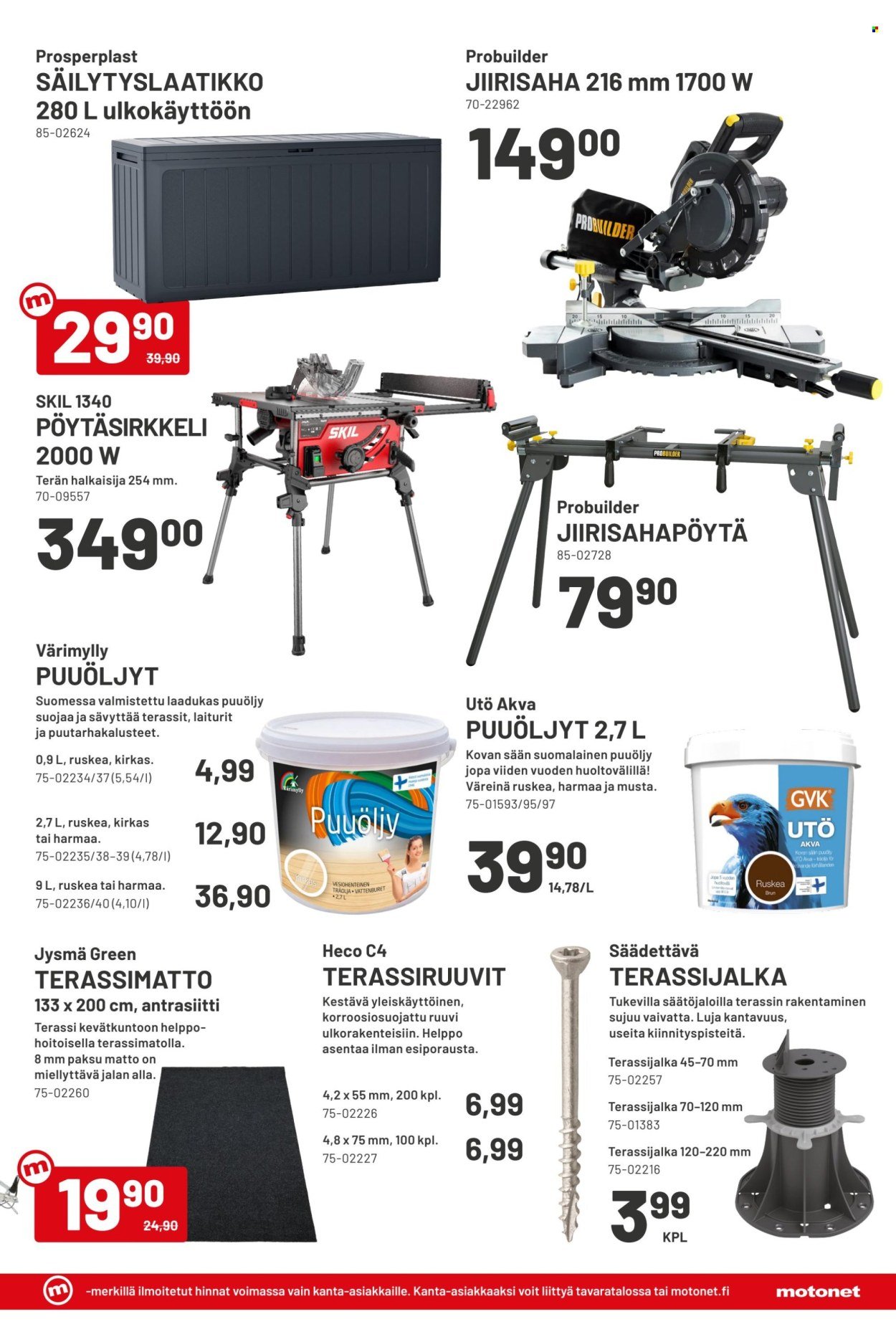 MOTONET tarjoukset - Turbolenkkarit ovat nyt täällä