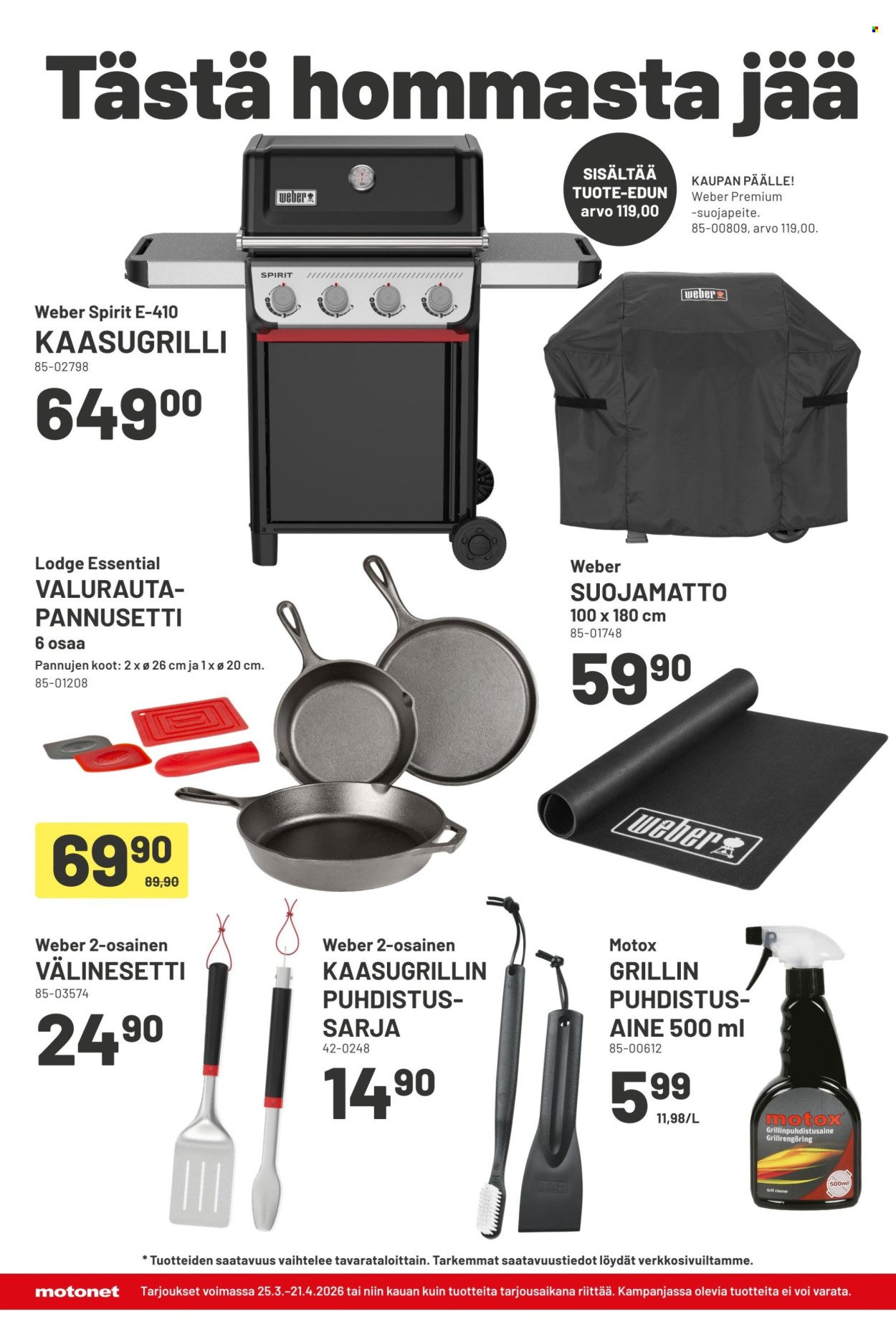 MOTONET tarjoukset - Turbolenkkarit ovat nyt täällä