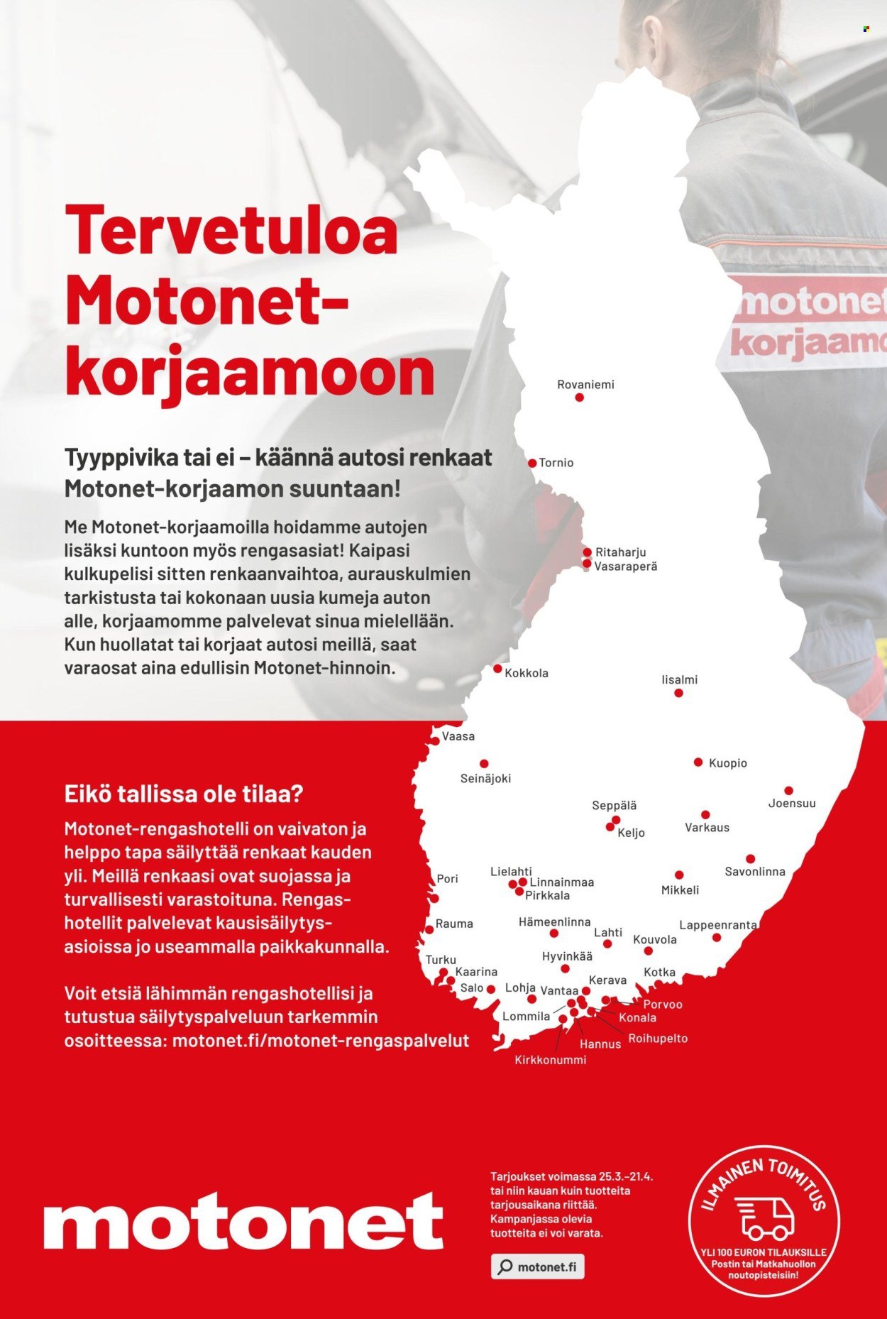 MOTONET tarjoukset - Turbolenkkarit ovat nyt täällä