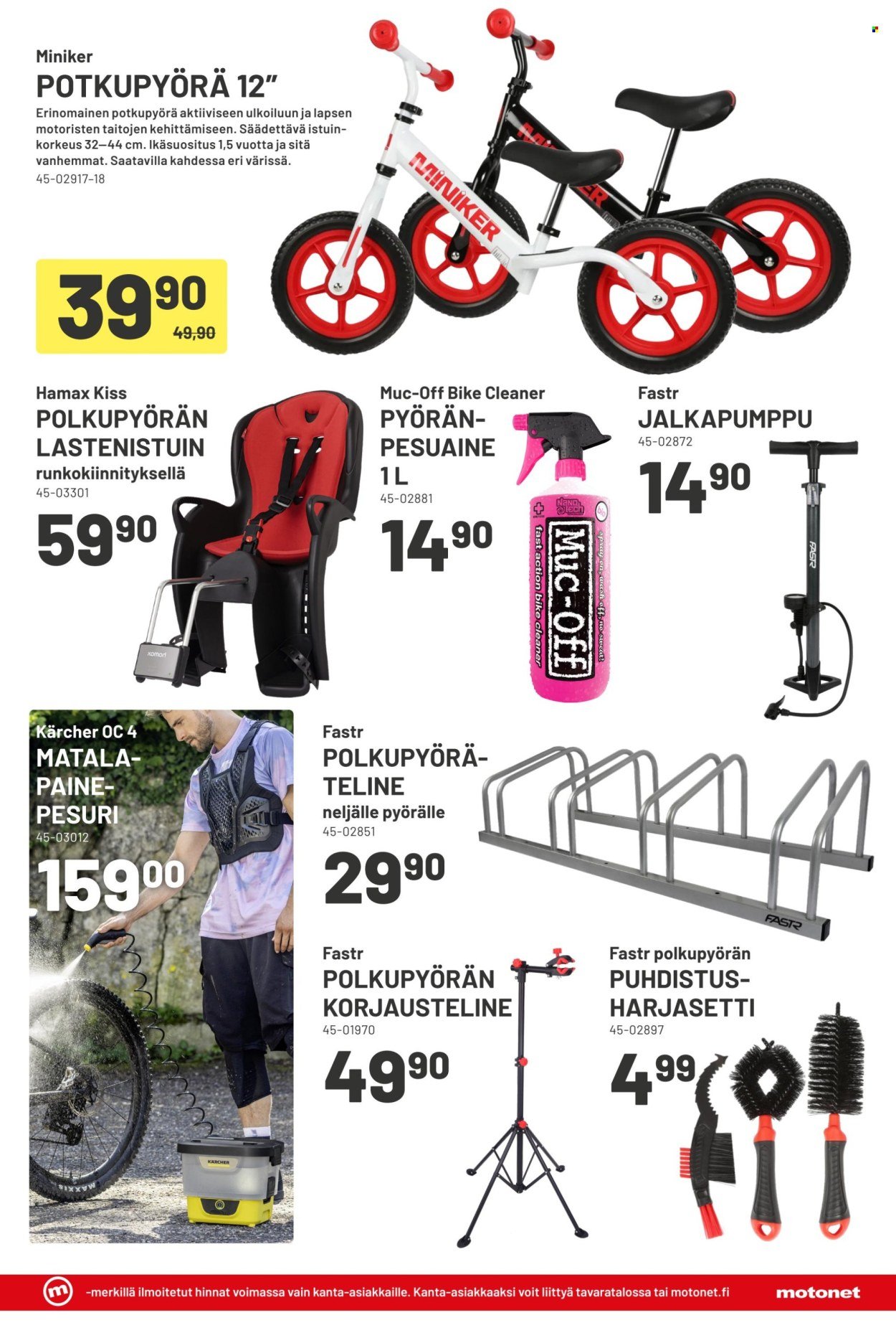 MOTONET tarjoukset - Turbolenkkarit ovat nyt täällä