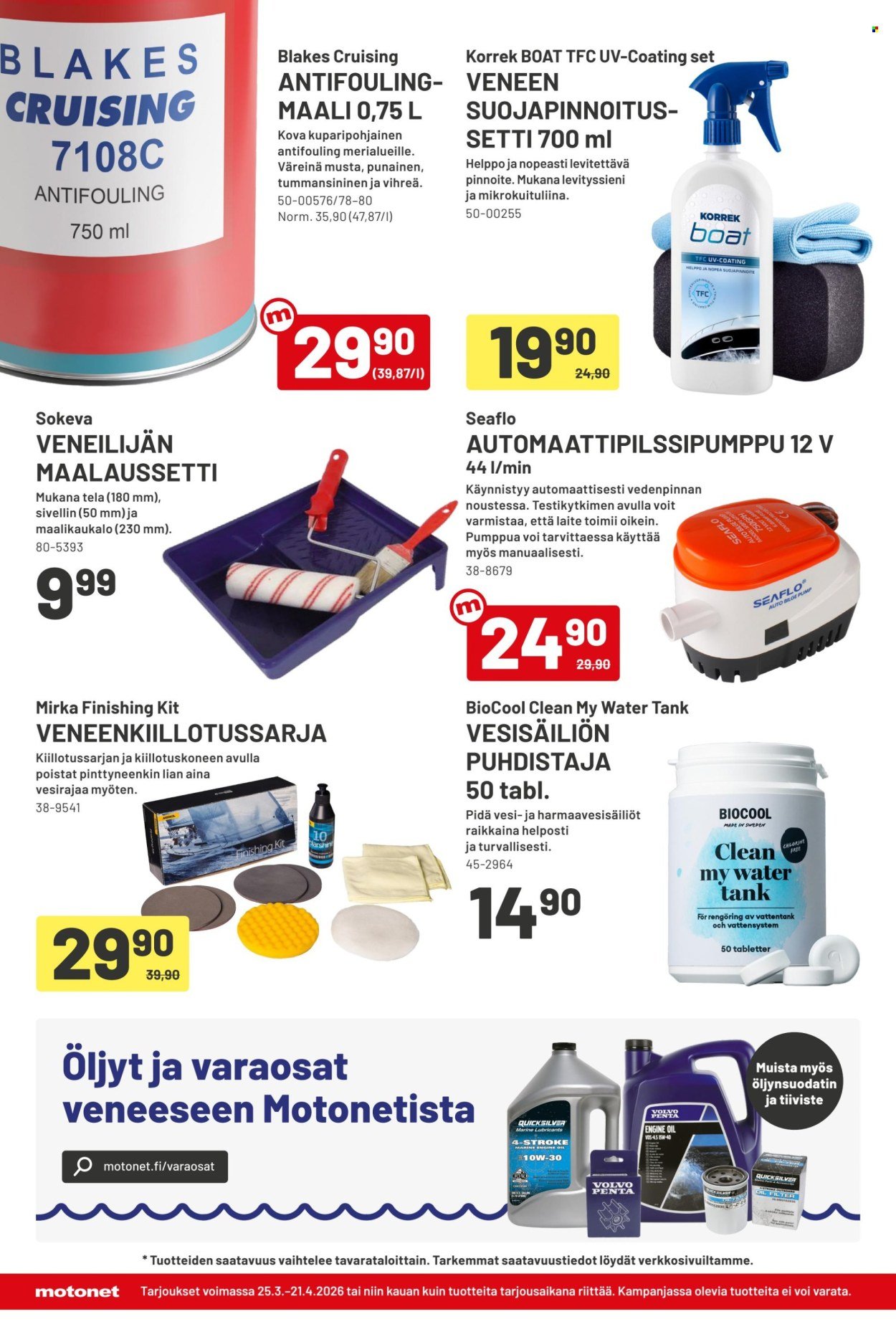 MOTONET tarjoukset - Turbolenkkarit ovat nyt täällä