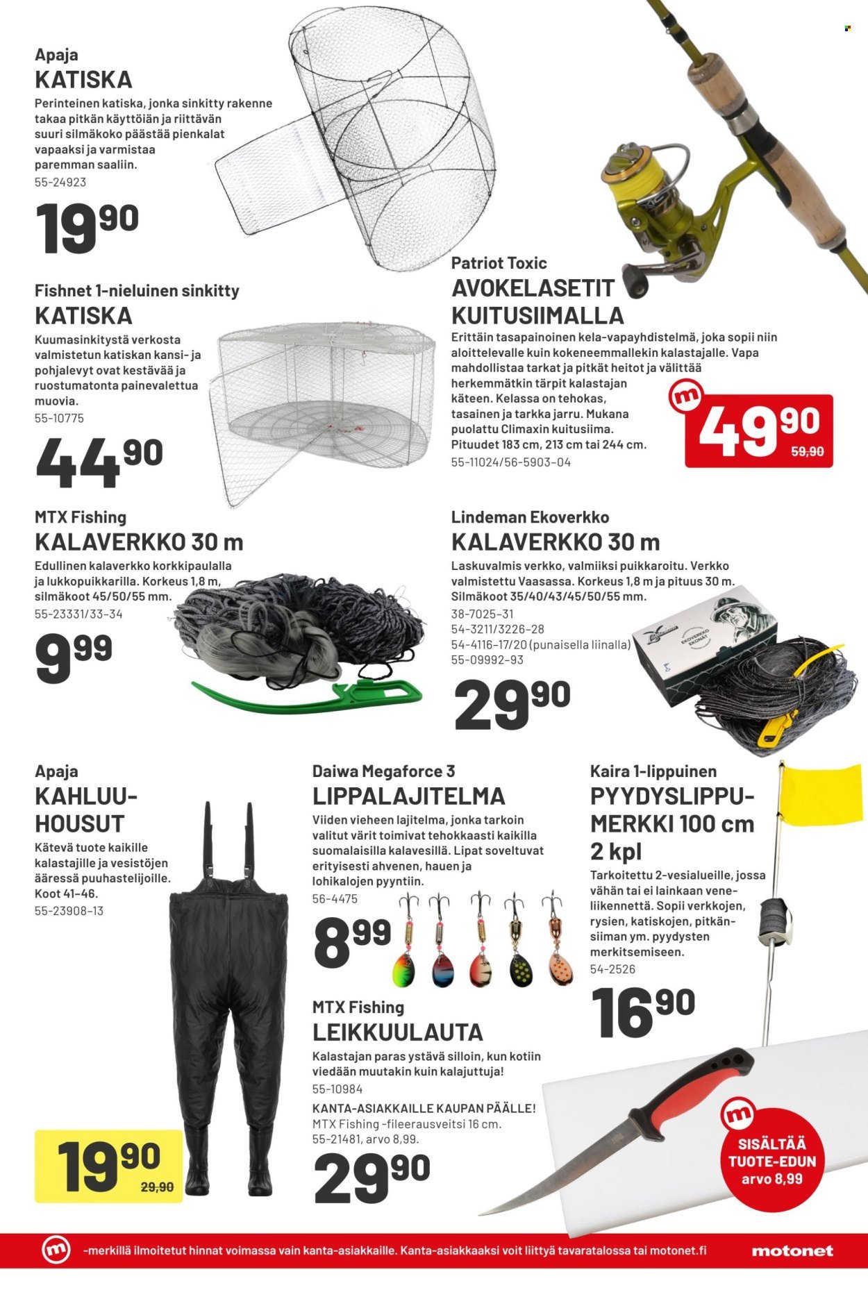 MOTONET tarjoukset - Turbolenkkarit ovat nyt täällä